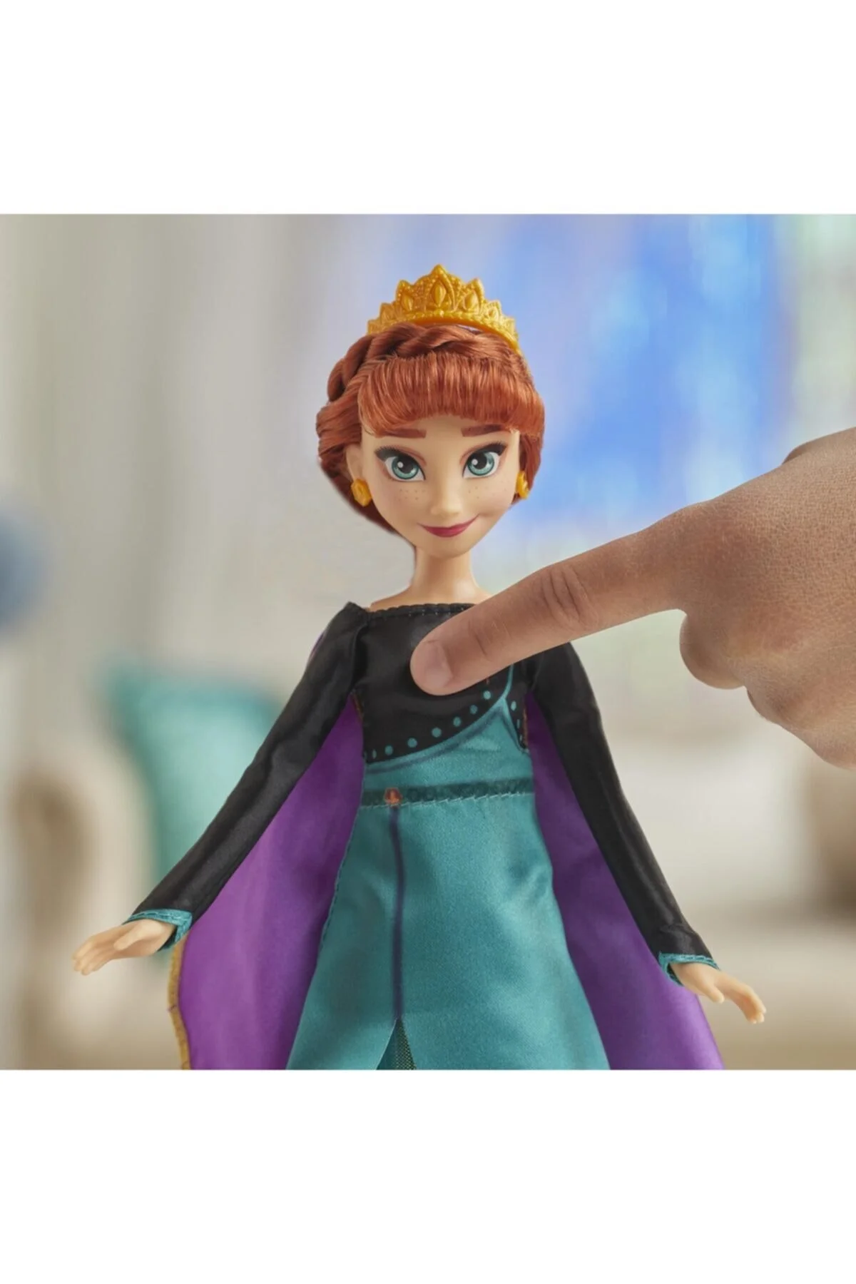 اسباب بازی های فیگور دیگر سبز مردانه و زنانه E8881 Frozen 2 آهنگ آنا ملکه دیزنی +4 سن  Hasbro