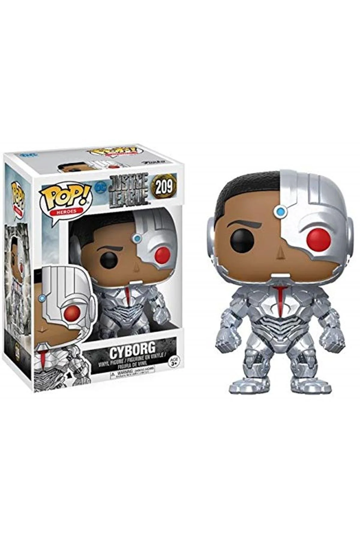 فیگور پاپ DC JUSTICE LEAGUE CYBORG از ترکیه Funko