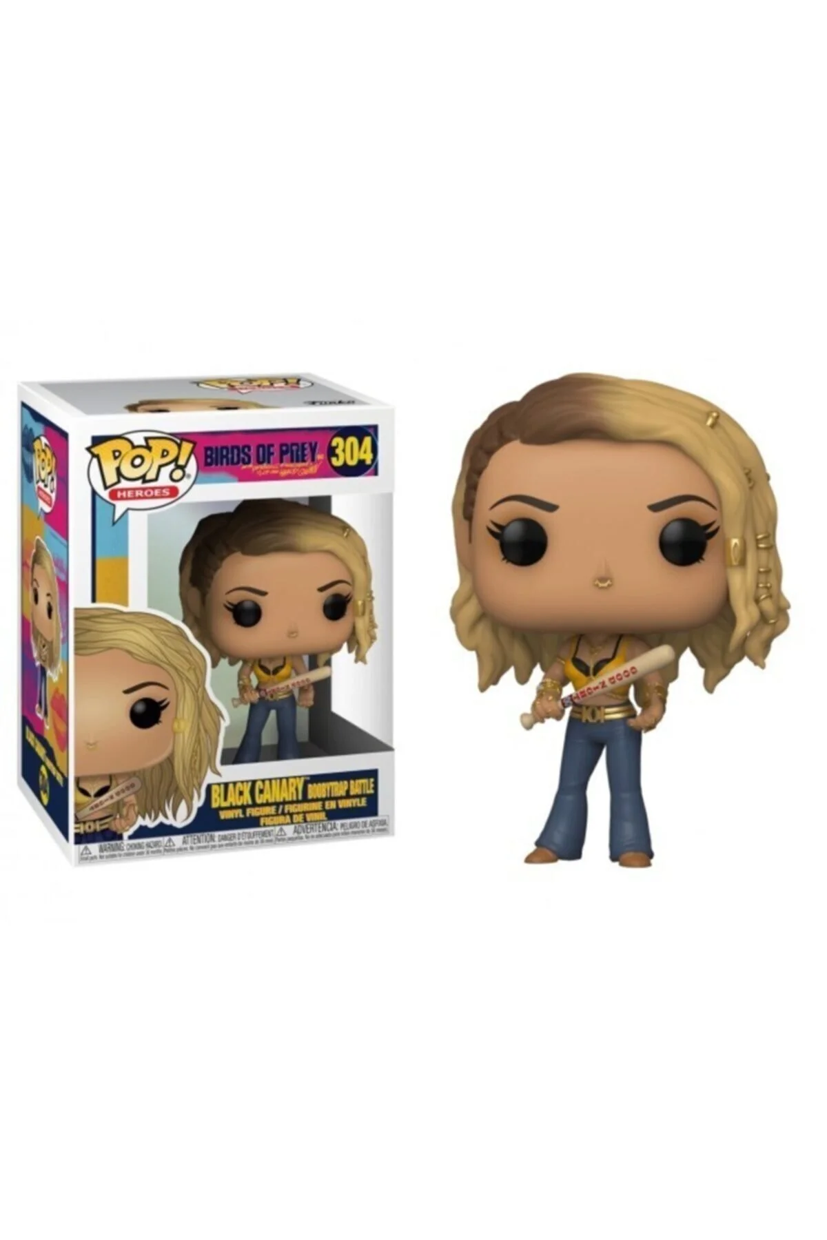 اسباب بازی های فیگور شخصیت Pop Dc Birds Of Prey Boobytrap قناری سیاه شکل 889698443722 Funko