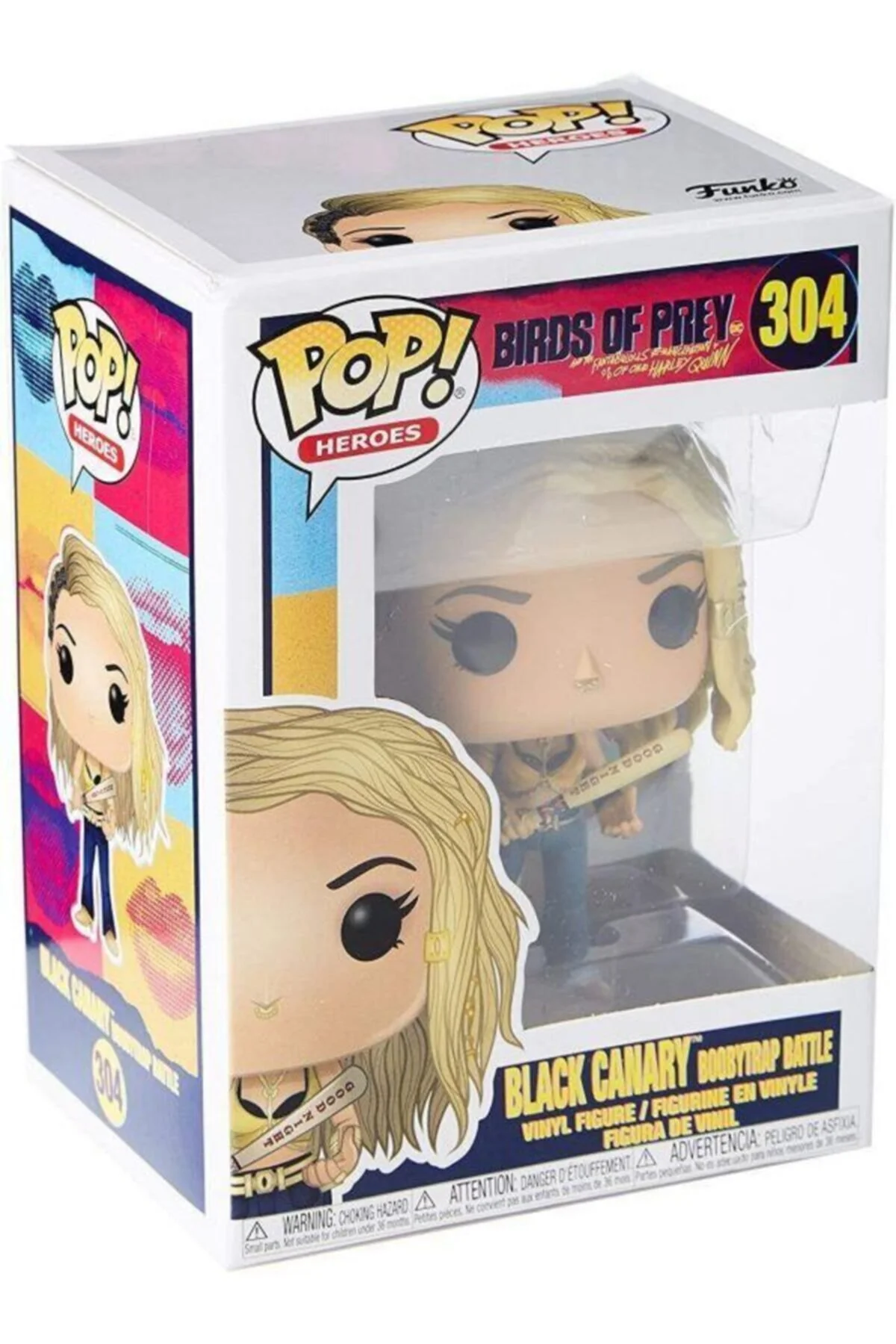 اسباب بازی های فیگور شخصیت Pop Dc Birds Of Prey Boobytrap قناری سیاه شکل 889698443722 Funko