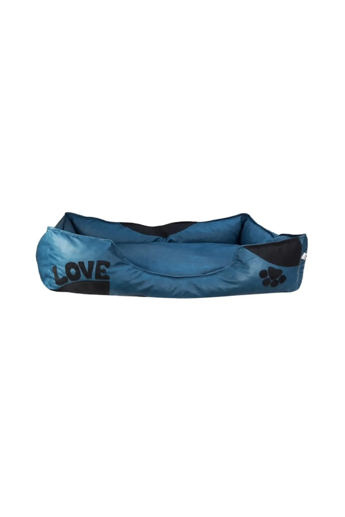 تخت گربه و سگ آبی BOY DOG BED سانتی متر پر قابل پاک کردن جمع نمی شود Patili Evler