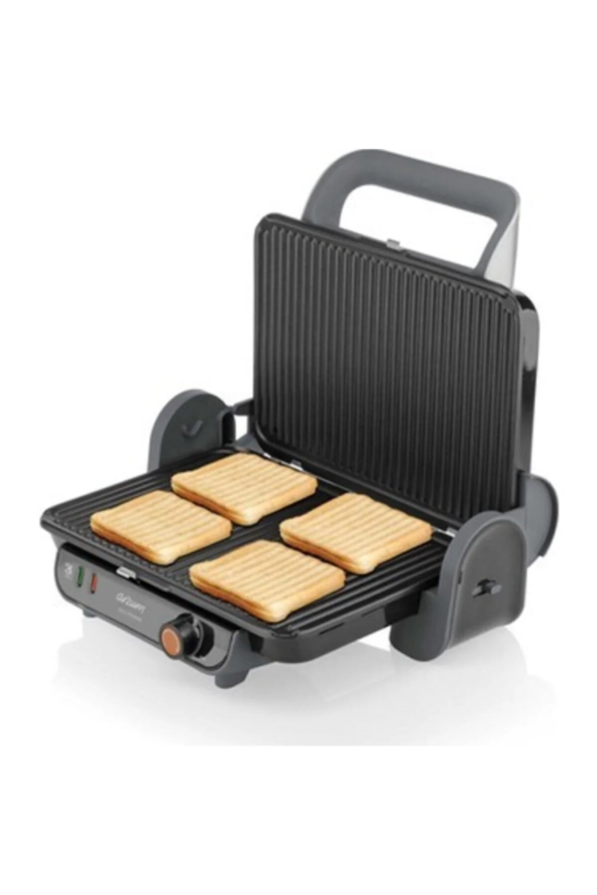 دستگاه ساندویچ و تست AR2005 ECO PANINI GRILL AND TOASTER سیاه Arzum