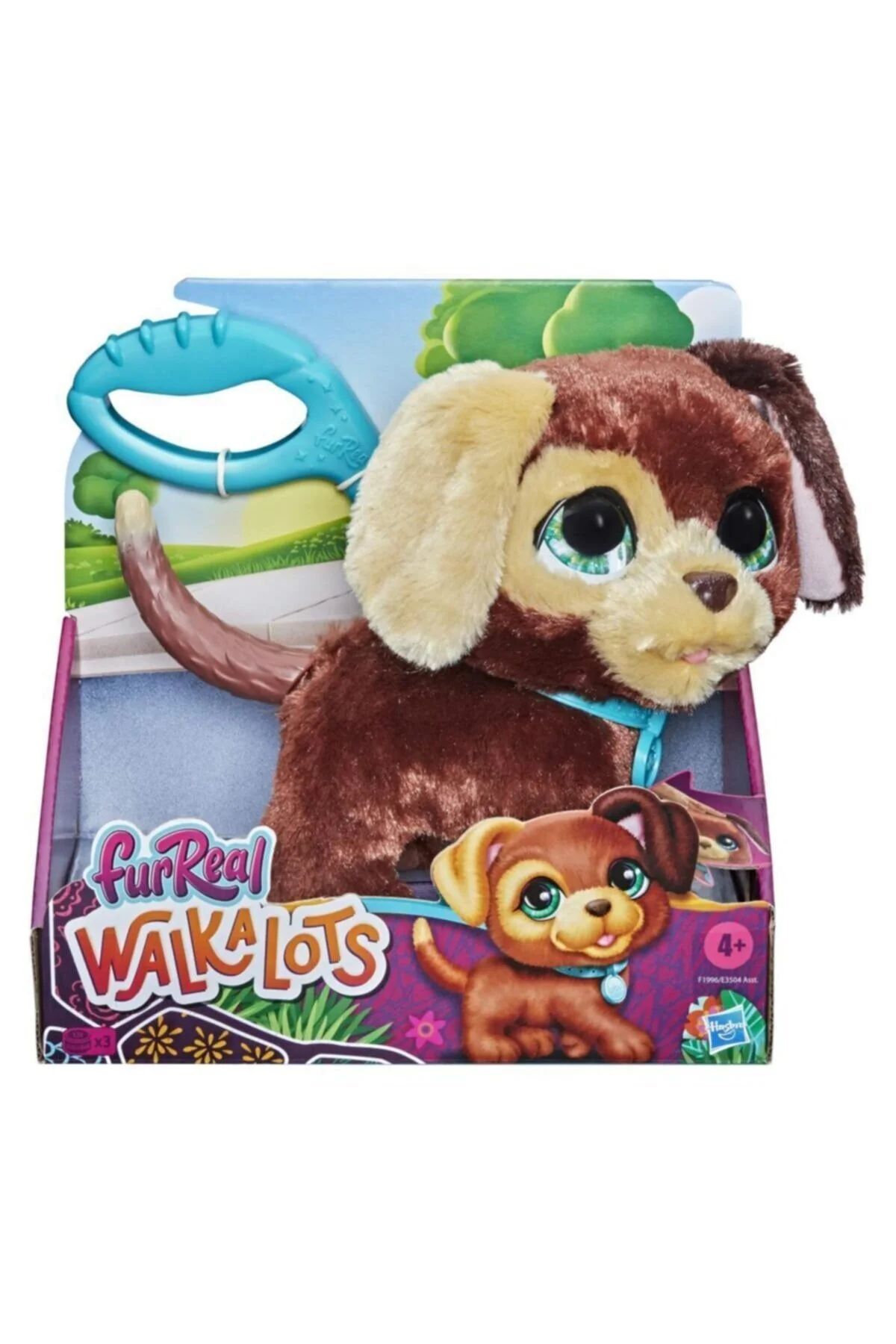 اسباب بازی های پشمی FUR REAL MY WALKING FRIENDS BROWN DOG E3504 Fur Real
