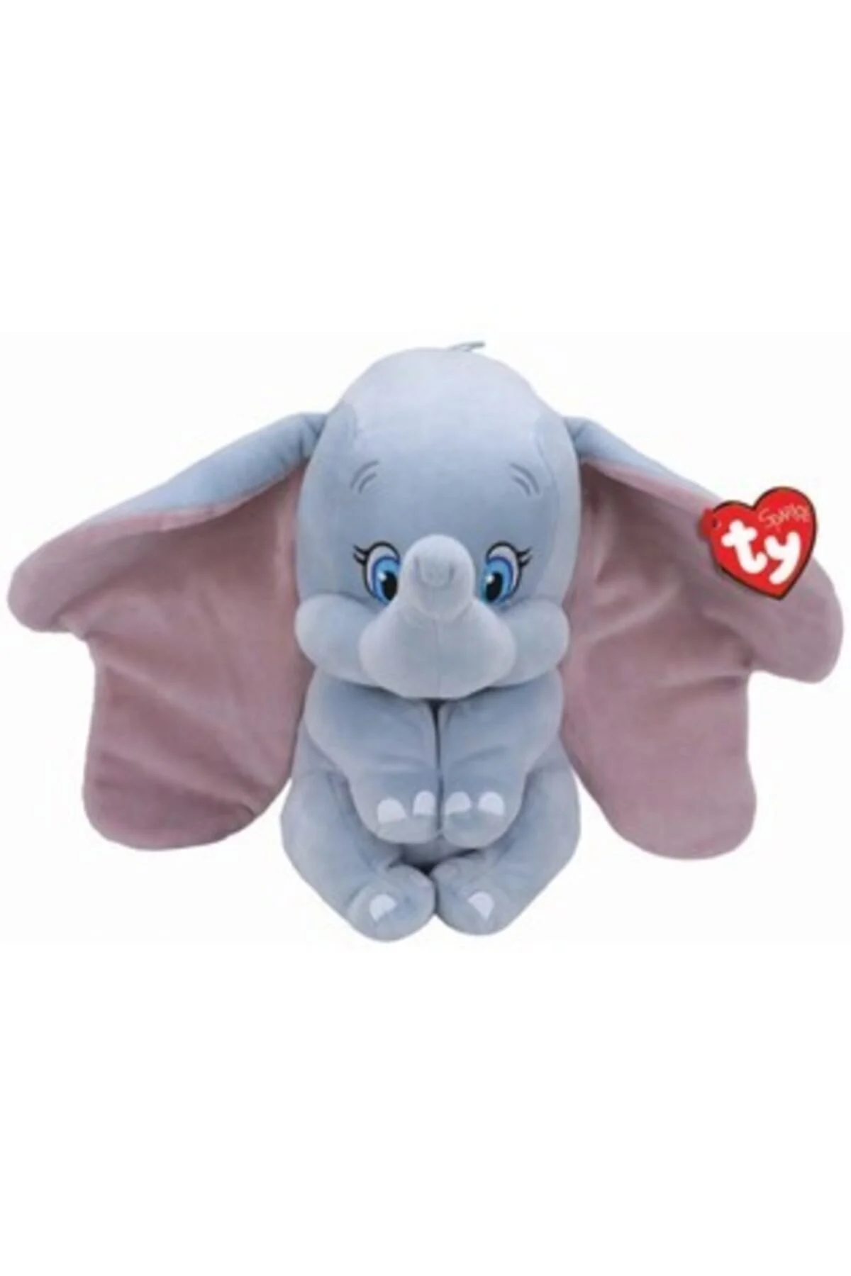 اسباب بازی های پشمی دامبو فیل مخملی با صدا 15 سانتی متر TY Beanie Boos