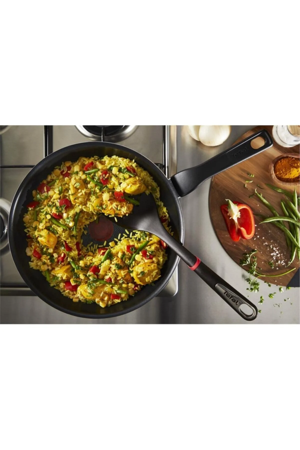 تابه TITANIUM 2X SORECYCLED PAN 28 CM تفال TEFAL