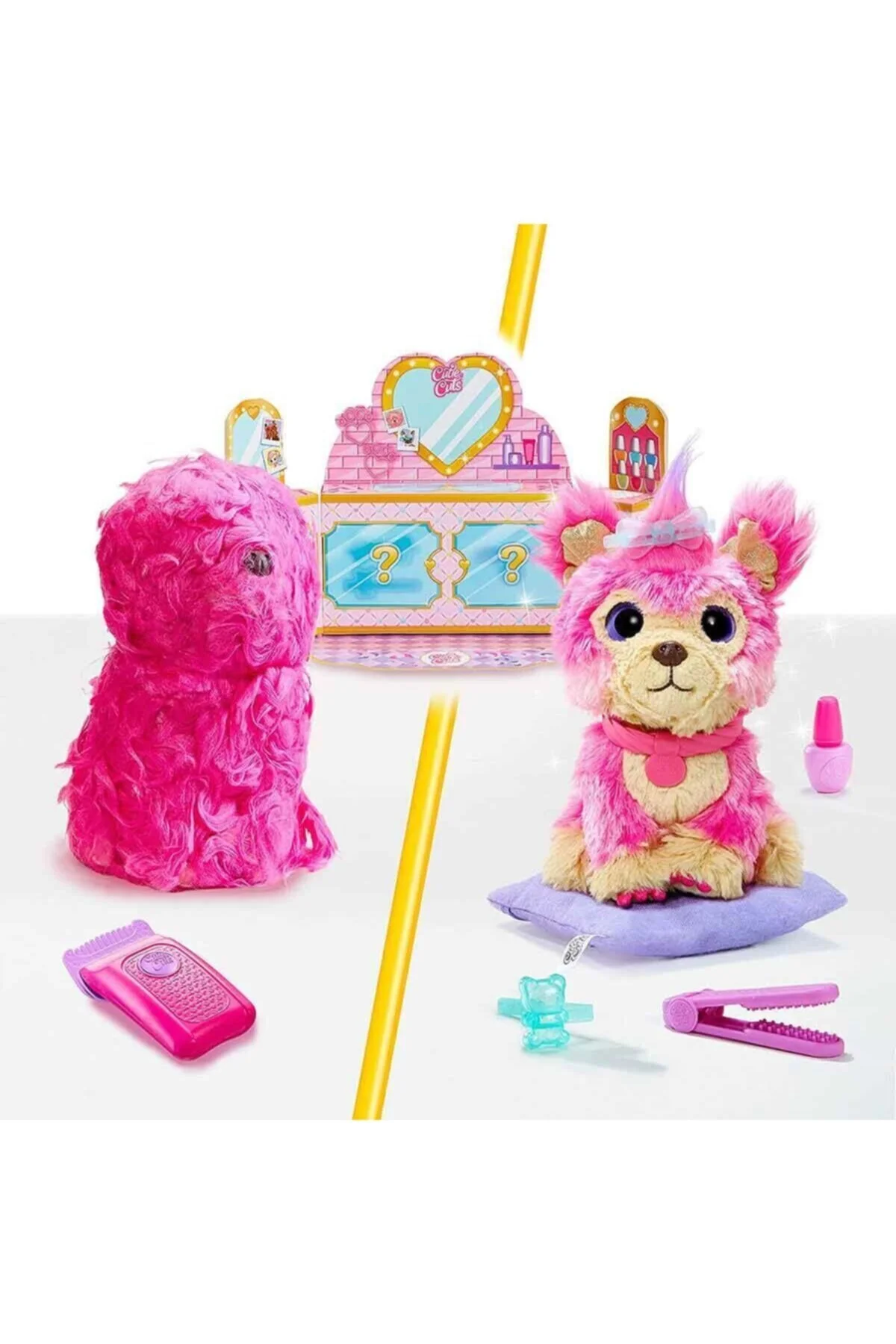 اسباب بازی های پشمی TOY SCRUFF A LUVS CUTIE CUT SURPRISE PLUSH 30112 GIOCHI PREZIOSI