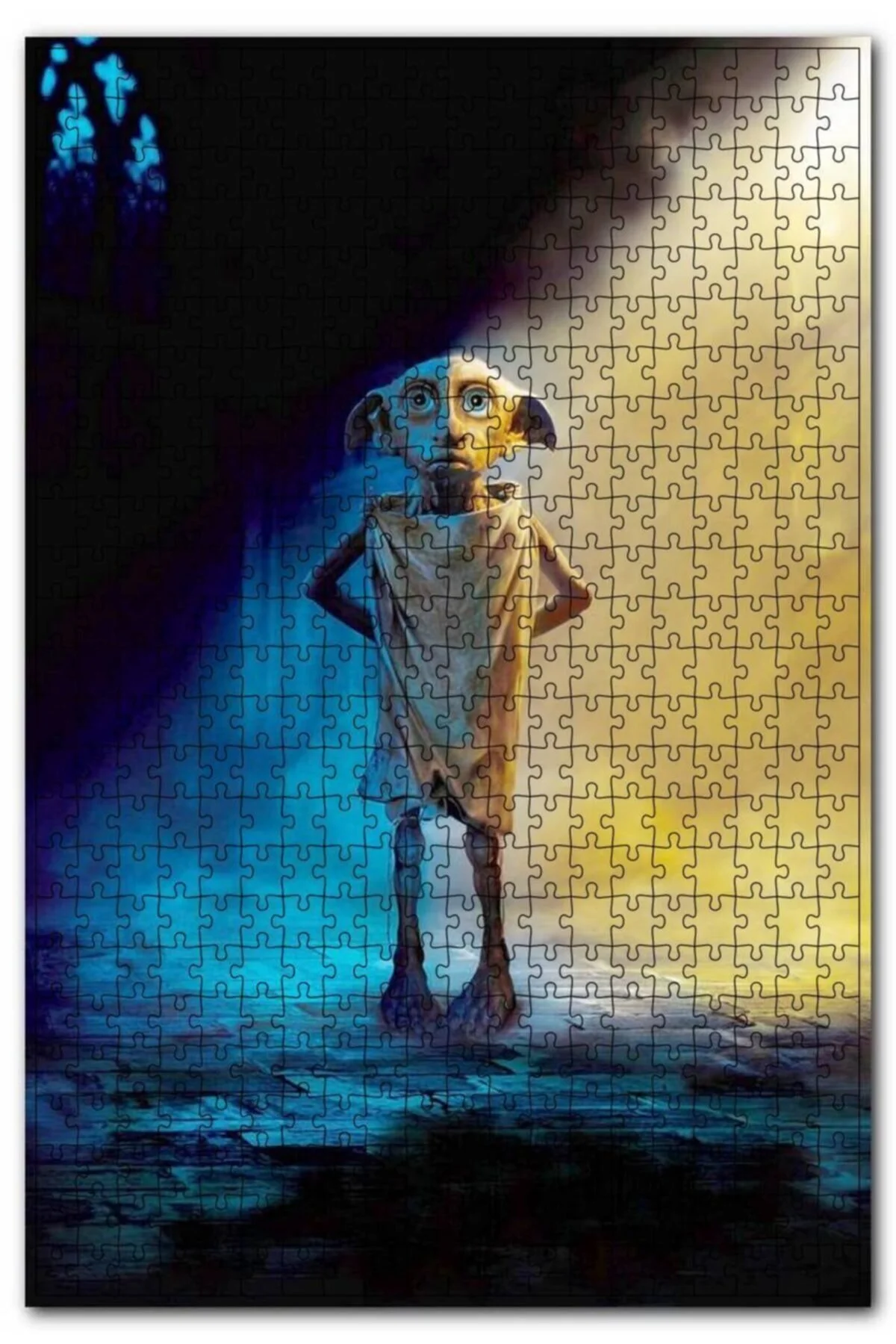پازل DOBBY HOUSE ELF HARRY POTTER IMAGE 1000 تکه ام دی اف چوب Cakapuzzle