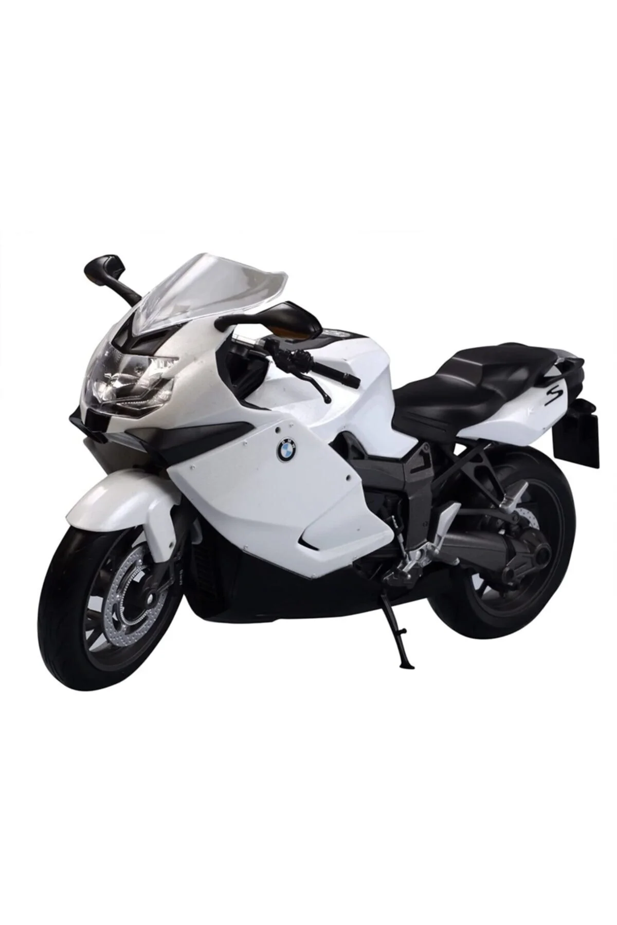 مدل خودرو موتور سیکلت فلزی سفید WELLY BMW K1300S در مقیاس 1:10 اورجینال Genel Markalar