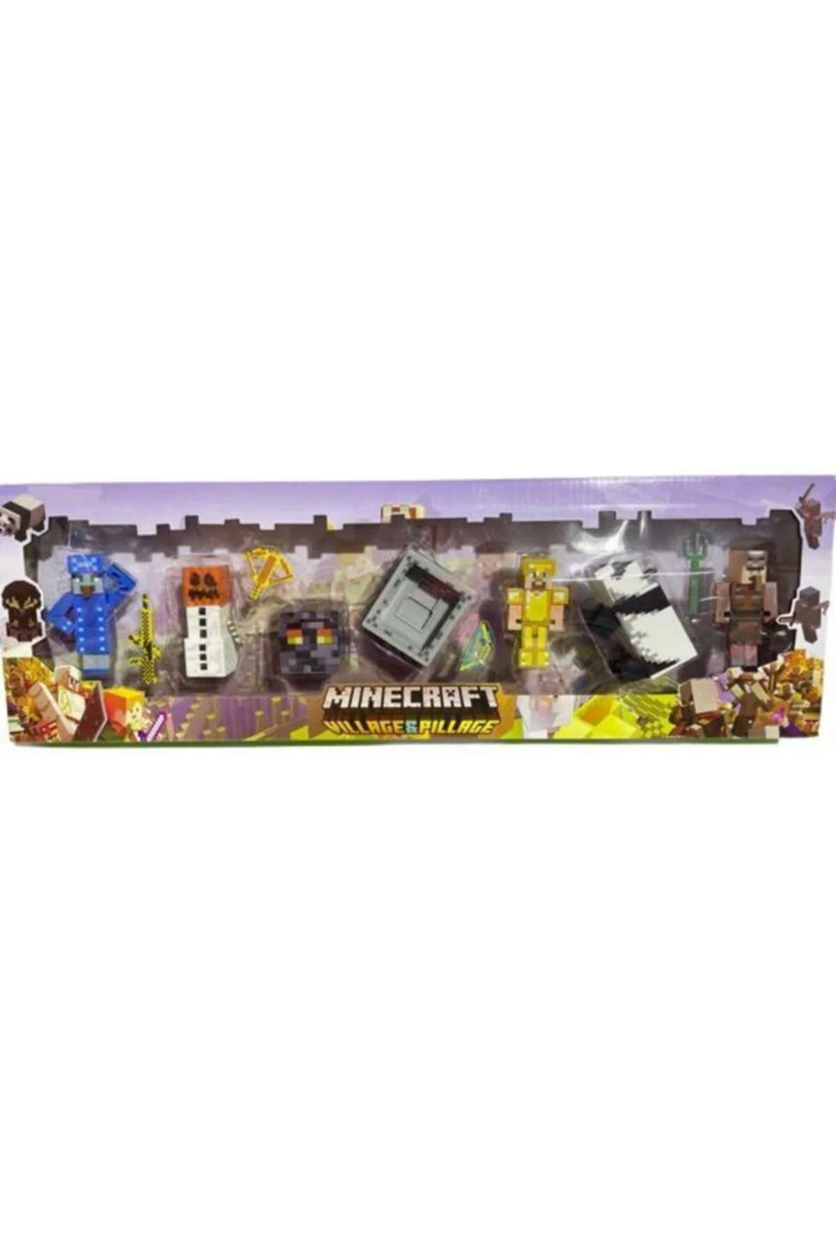 اسباب بازی های فیگور شخصیت مجموعه MINECRAFT اورجینال Gürkan Oyuncak
