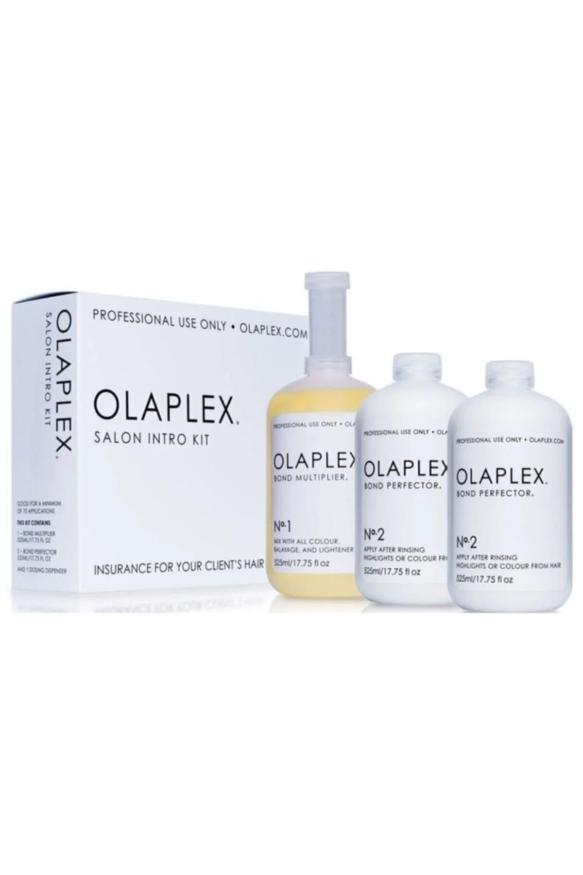 Olaplex مجموعه آماده‌سازی موی سالن 525 میلی‌لیتر شماره ۱ ۲ بزرگ پسر