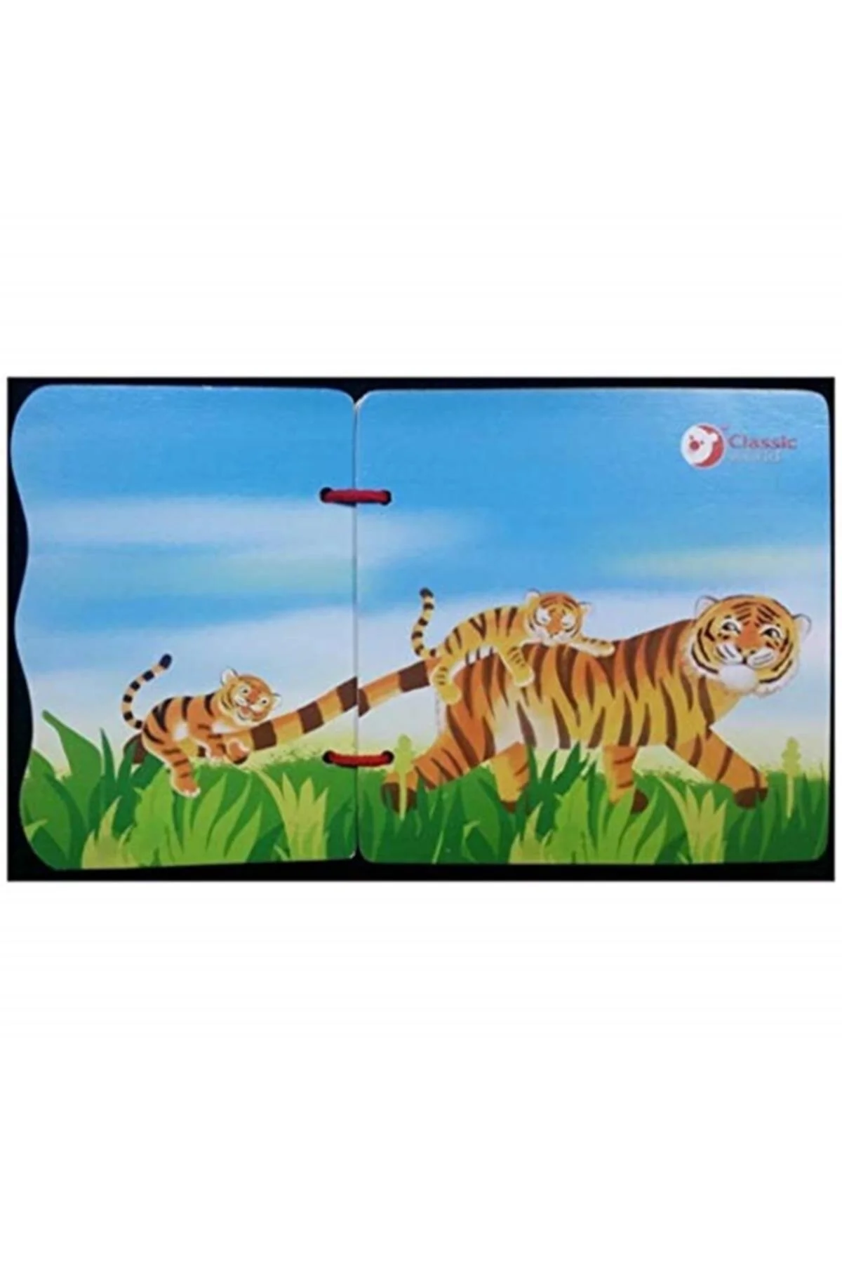 اسباب بازی های آموزشی برند: Wooden Wild Animals کتاب من دسته: حمام Classic World