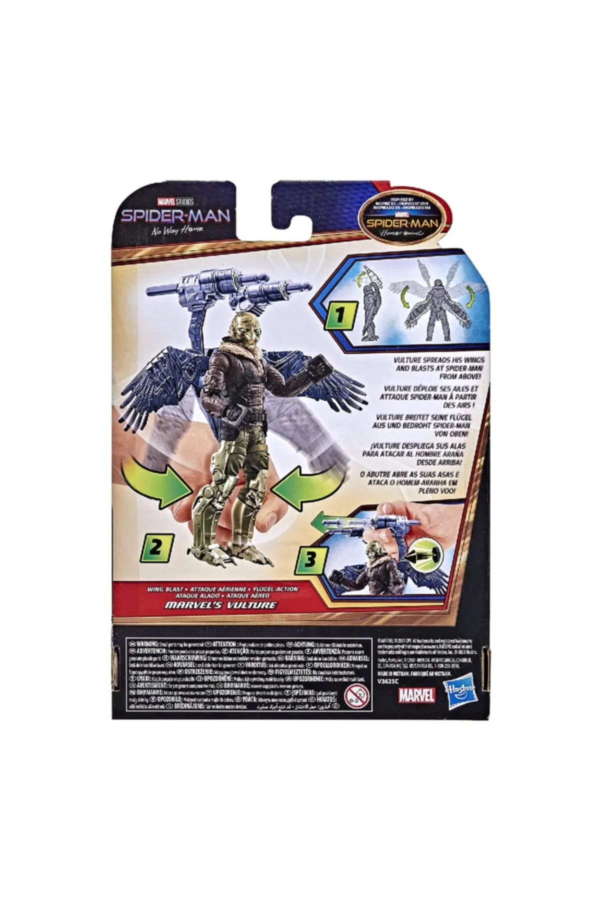 اسباب بازی های فیگور دیگر SPIDER MAN MARVEL'S VULTURE DELUXE FIGURE F1919 F0232 Spiderman