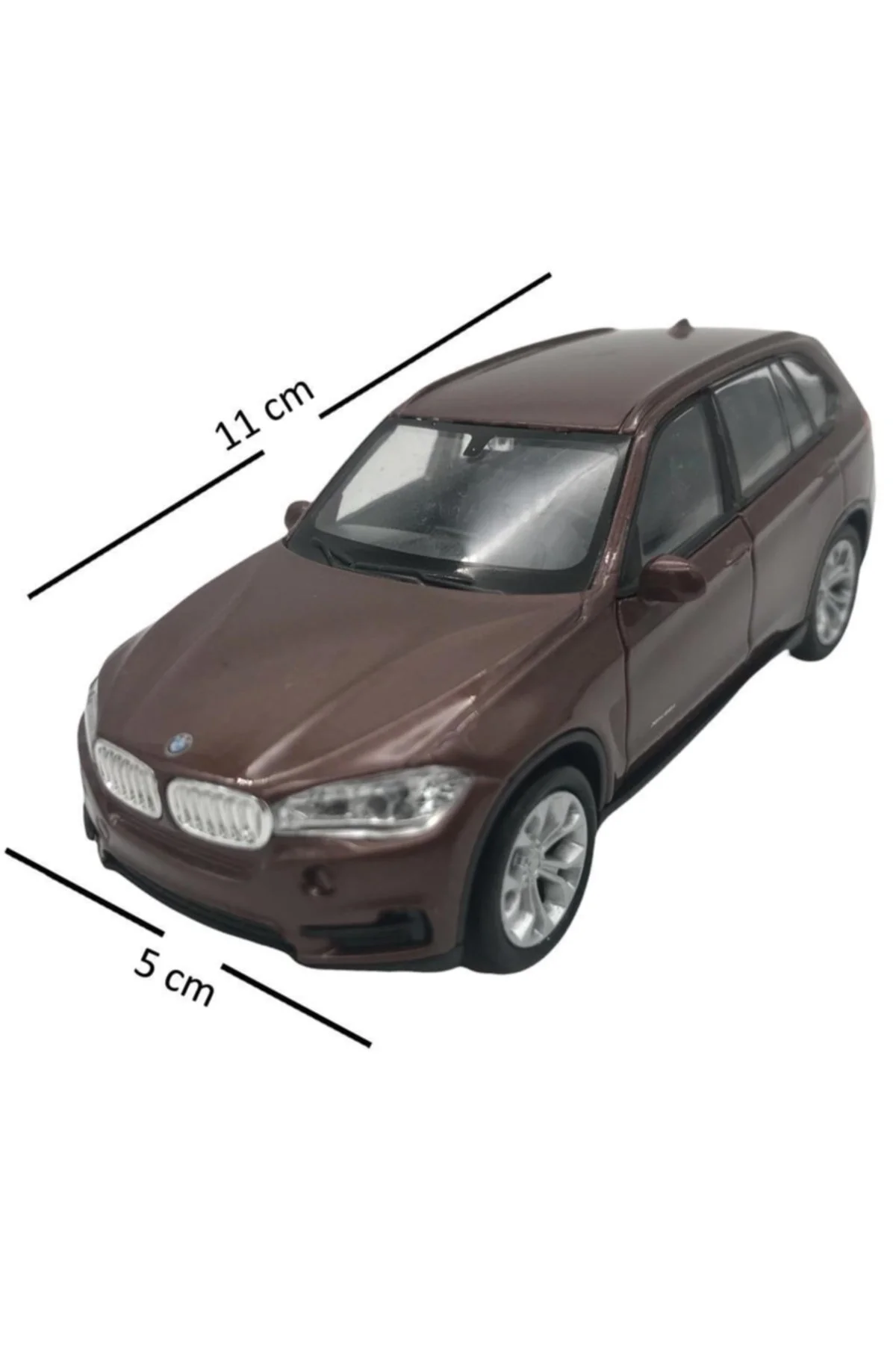 ماشین اسباب بازی 1:38 METAL PULL DROP CAR BMW X5 43691D Farbu Oyuncak