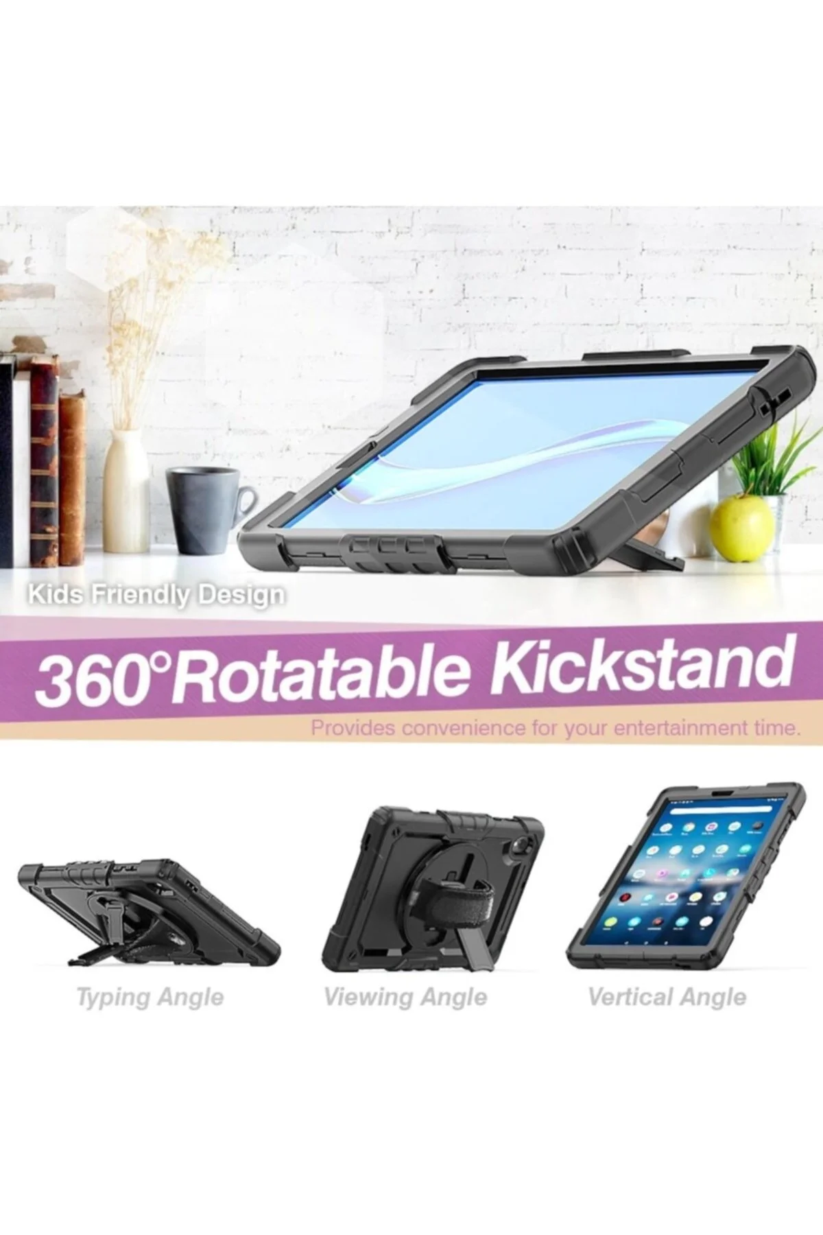 کاور تبلت دخترانه و پسرانه بچگانه IPAD 7. GENERATION 10.2 'CASE CASE DEFEND m.tk moveteck