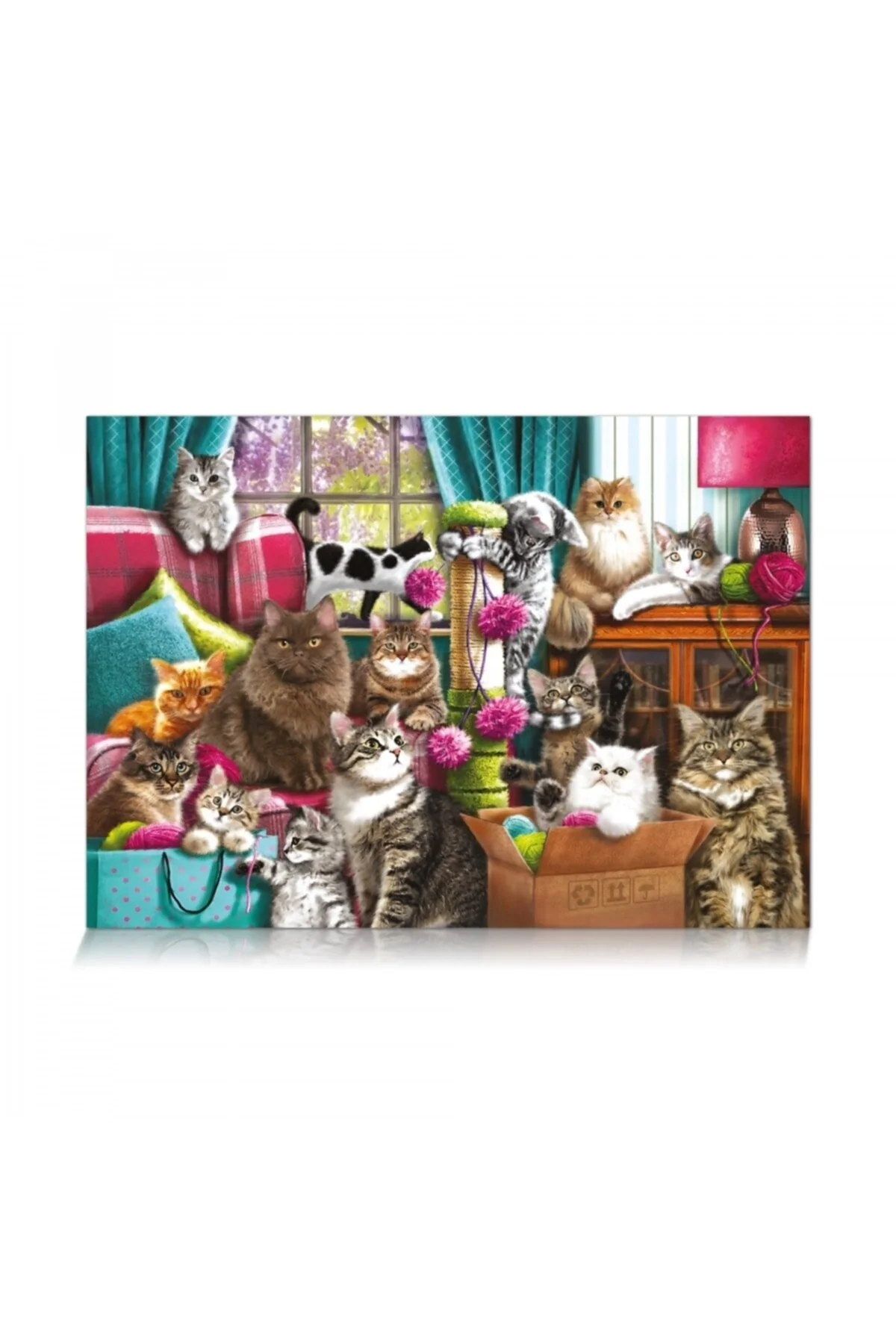 پازل STAR GAME CAT HOUSE, 1000 PIECE PUZZLE 1100356 Star Oyun