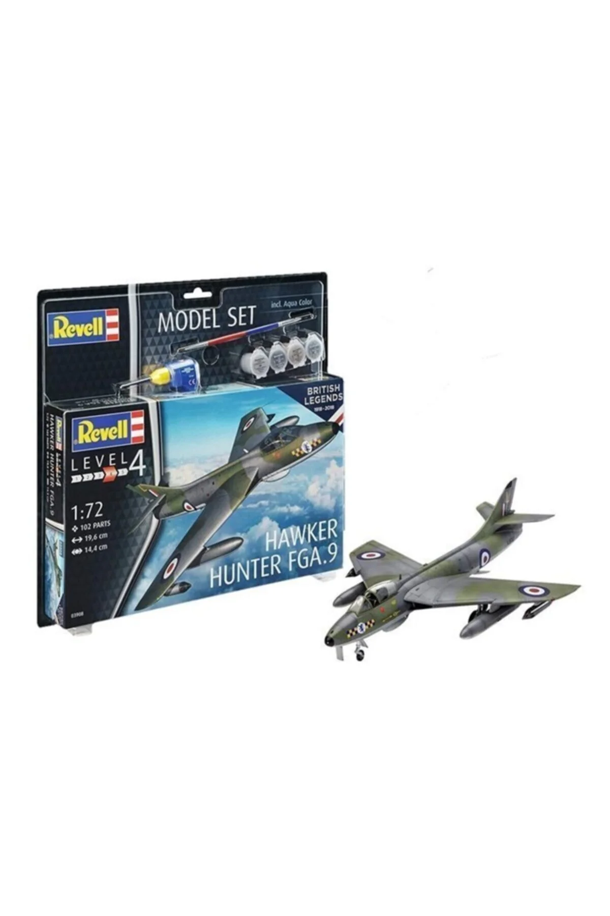 ماکت Hawker Hunter RAF اورجینال REVELL