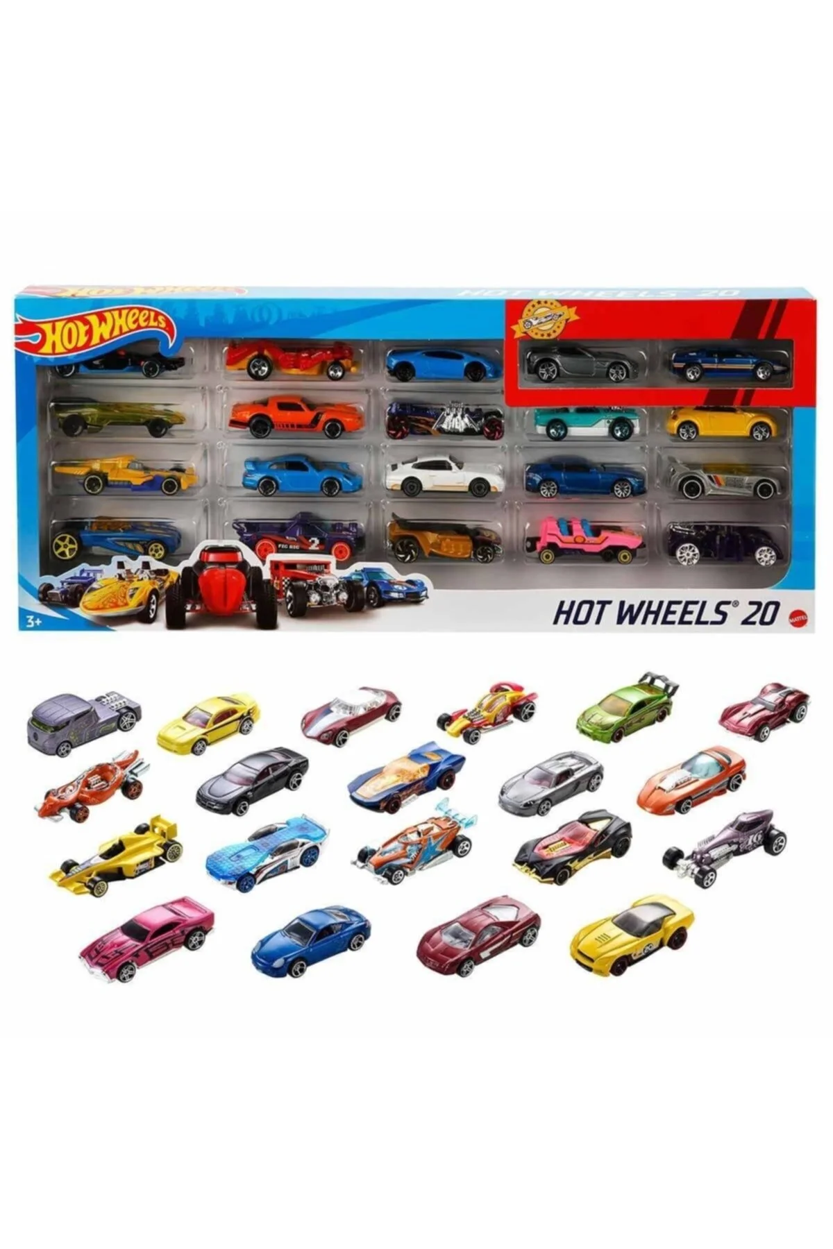 ماشین اسباب بازی چرخ های داغ 20 تنظیم مجموعه scntoys