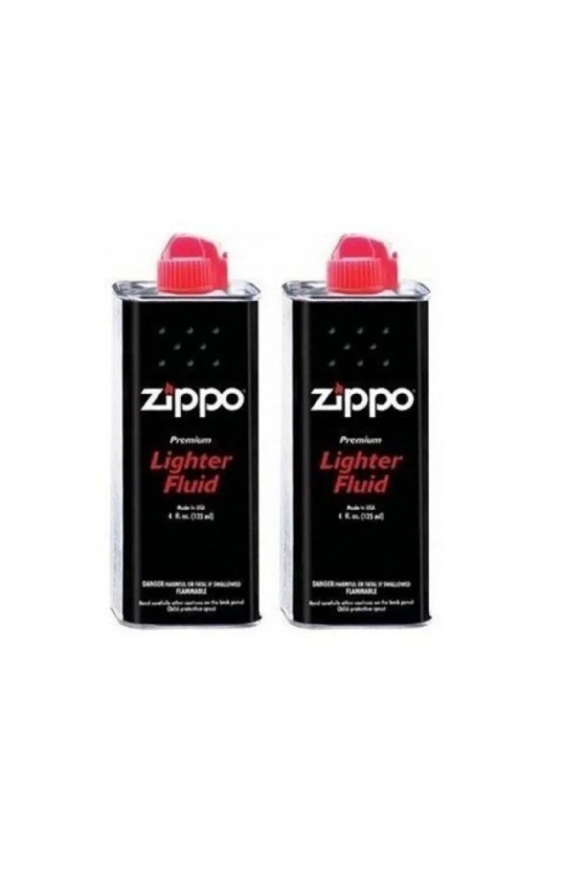 فندک بنزینی بنزین سبک تر 125 میل 2 قطعه زیپو Zippo
