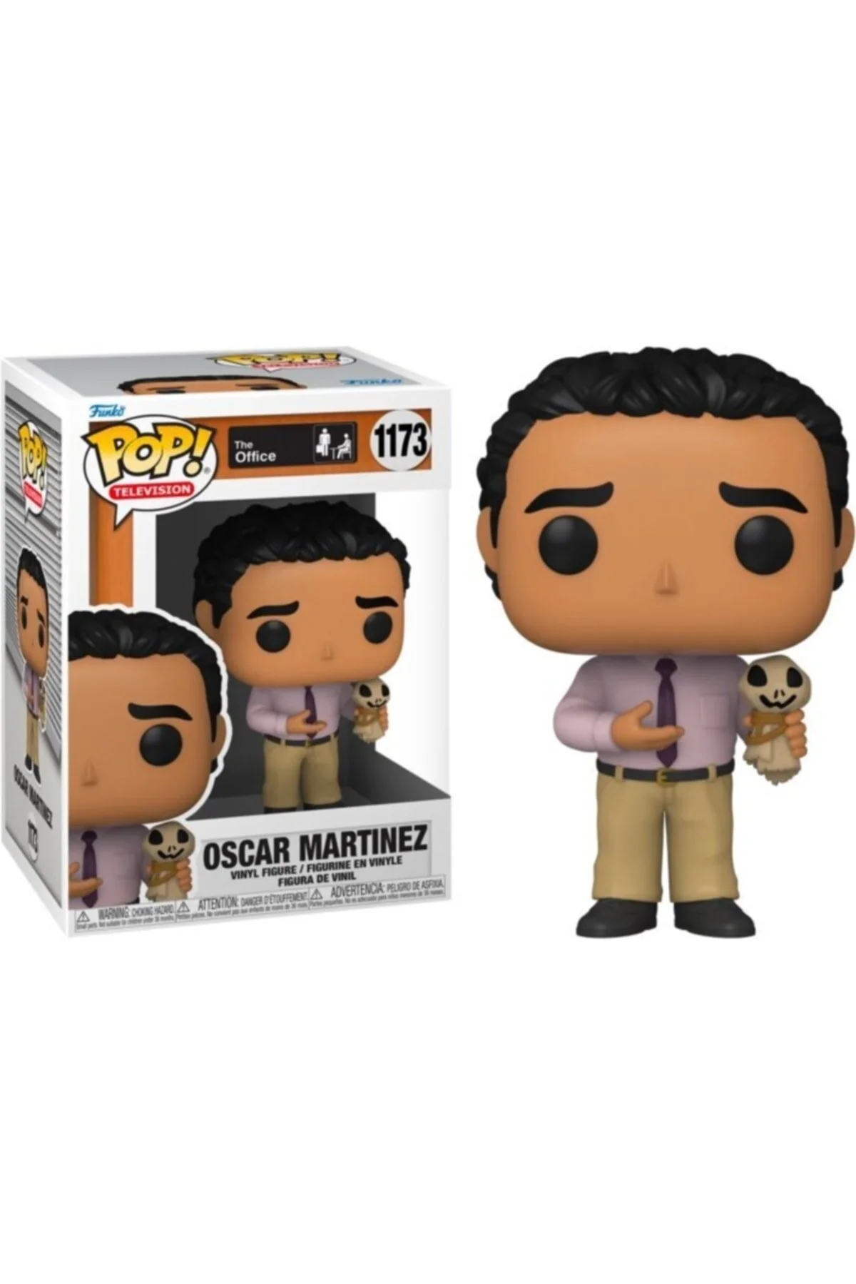 فیگور پاپ دفتر اسکار مارتینز مترسک هالووین داندر میفلین Funko