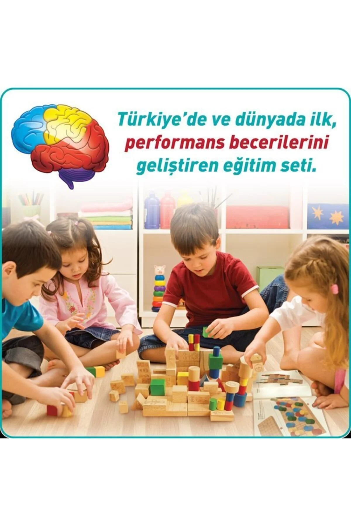 کتاب های فعالیت و آموزشی تقویت توجه مجموعه DGS به علاوه 4 جعبه فلزی سن عثمان Adeda Yayınları