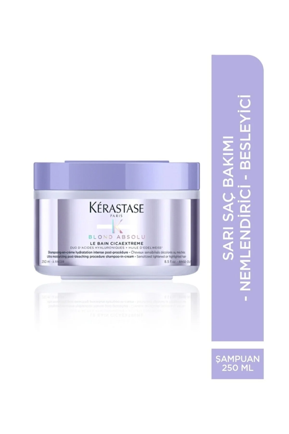 شامپو مراقبت مو Blond Absolu Le Bain Cicaextreme مخصوص موهای زرد 250 میلی لیتر کراستاس Kerastase