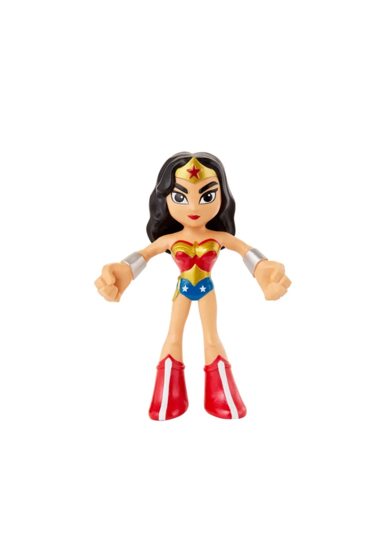 اسباب بازی های آموزشی TOY ROULETTE DC BENDING FIGURES 4 INC GGJ04 مدل مخلوط 1 قطعه Mattel