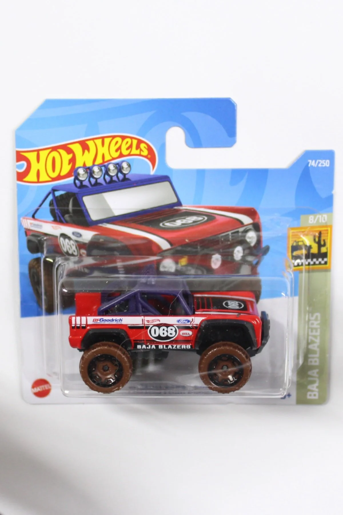 ماشین اسباب بازی BAJA BLAZERS سفارشی فورد برانکو هات ویلز اورجینال HOT WHEELS