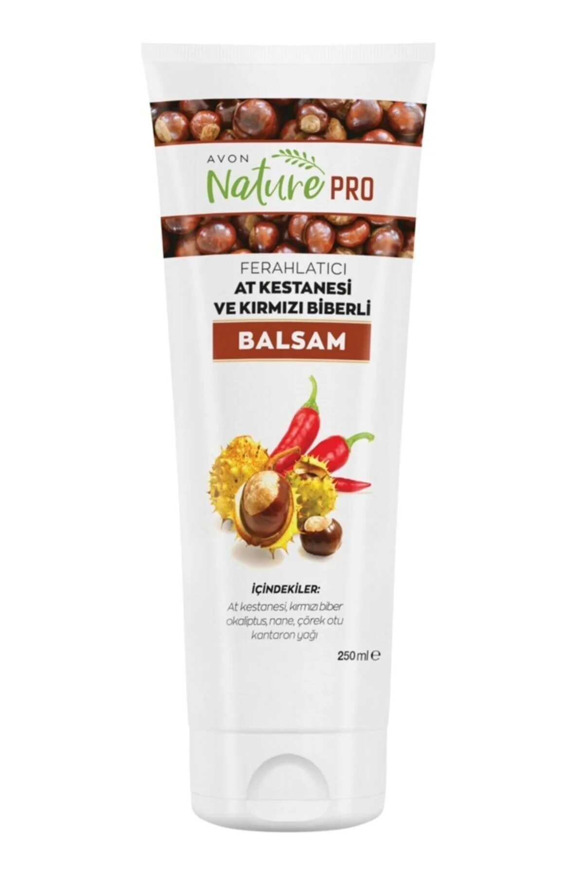 Avon بالسام سینه اسب و فلفل قرمز Nature Pro 250 میلی لیتر