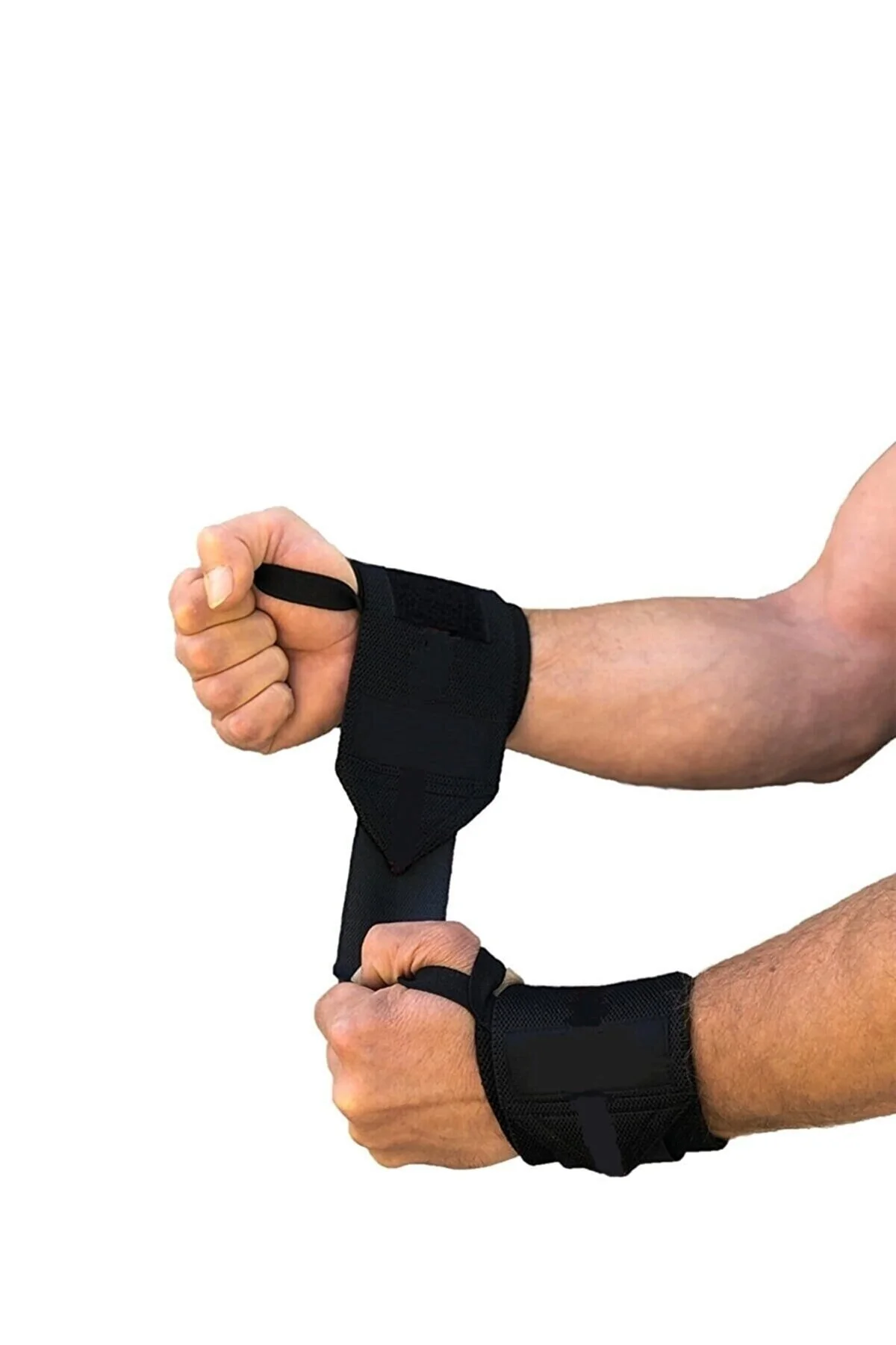 تجهیزات کراسفیت مشکی مچ دست وزنه برداری و تناسب اندام 50 سانتی متر سیم پیچ 1 دو برابر REMEGE
