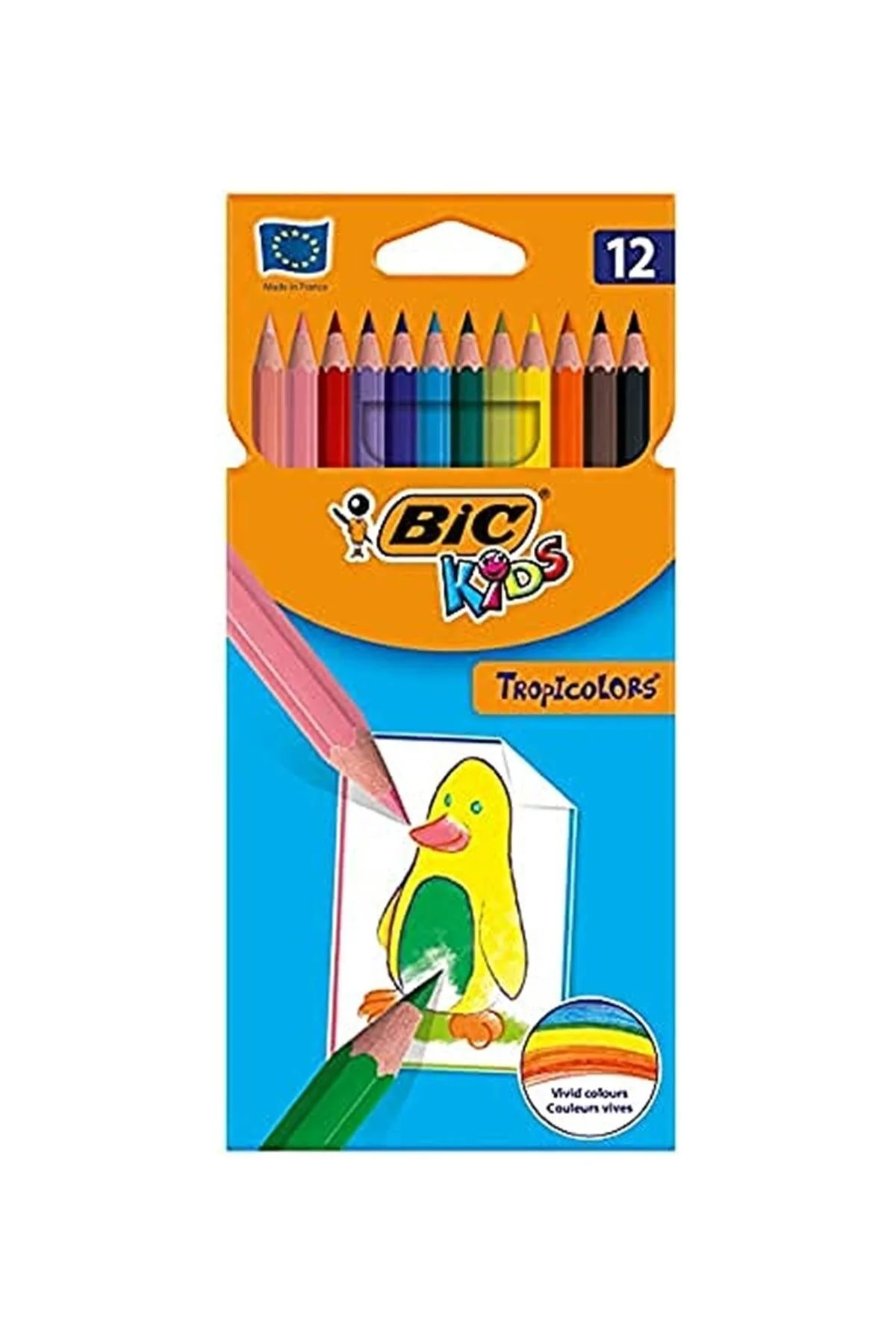 مداد مکانیکی ورساتیل چند رنگ PEN DRY 12 اورجینال بیک Bic