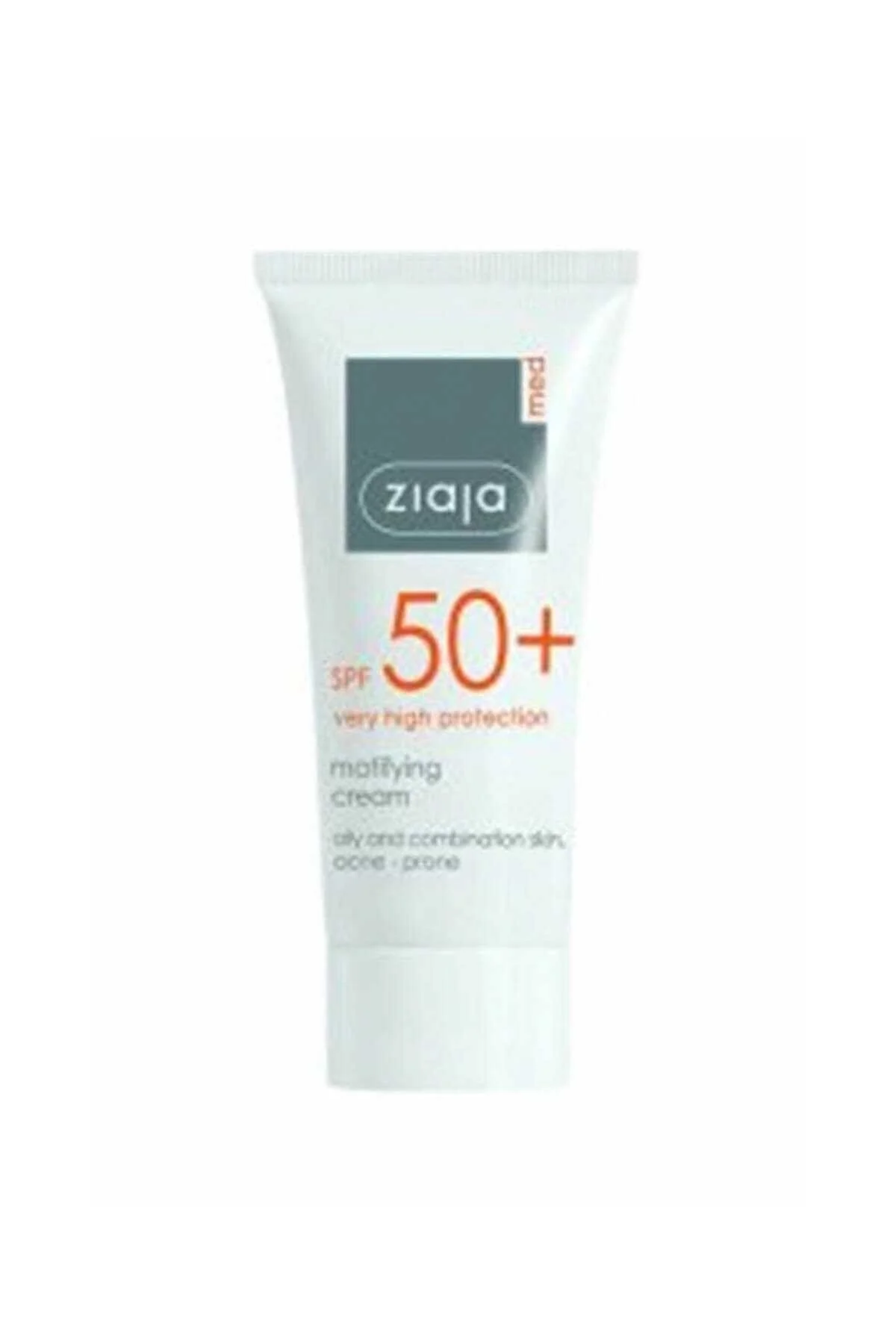 Ziaja کرم ضدآفتاب صورت مات کننده SPF 50 حجم 50 میلی لیتر