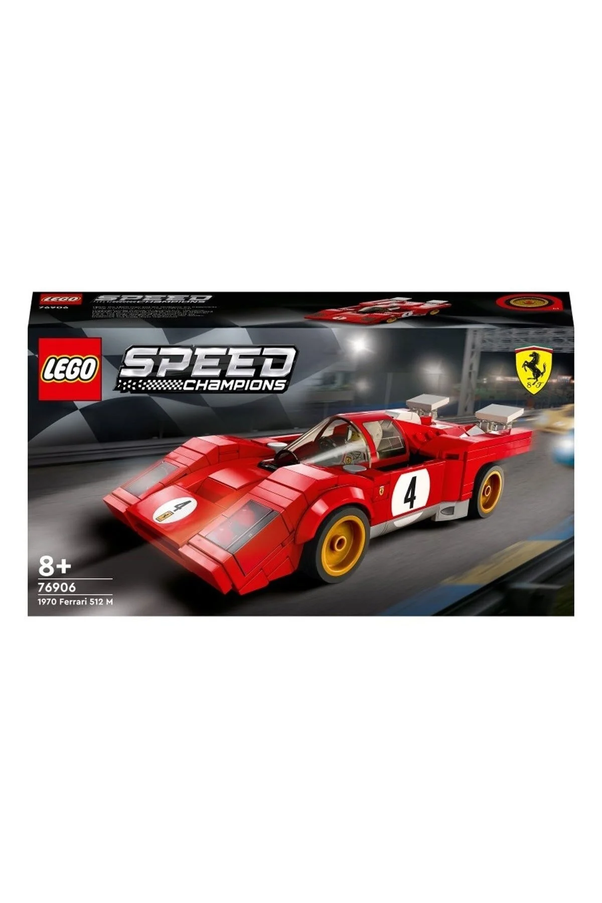 لگو و اسباب بازی های ساخت محور SPEED ​​CHAMPIONS 1970 FERRARI 512M 291 PIECE 76906 از ترکیه LEGO