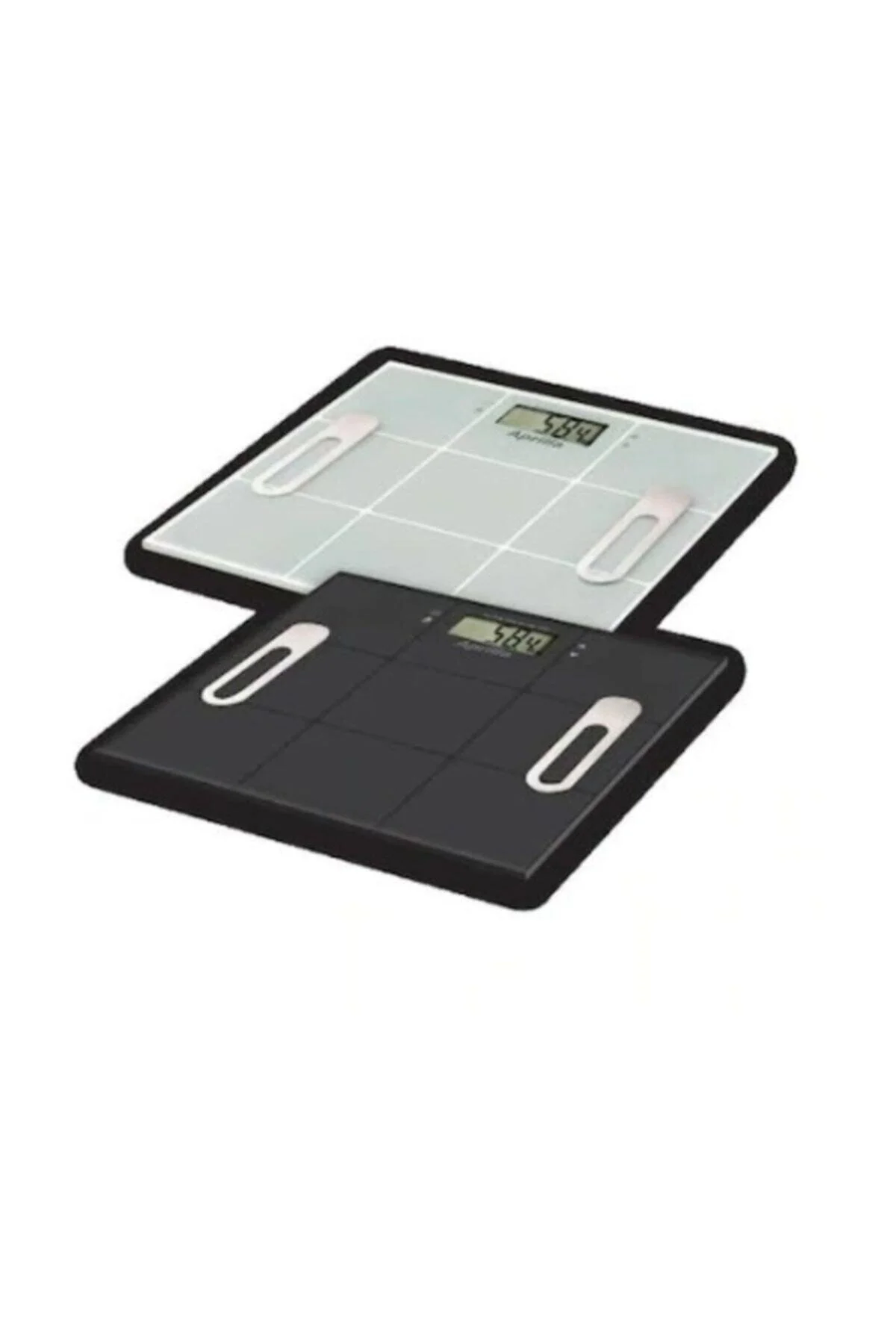 ترازو چربی بدن METTER شیشه دیجیتال مبتنی بر ABS سیاه Aprilla