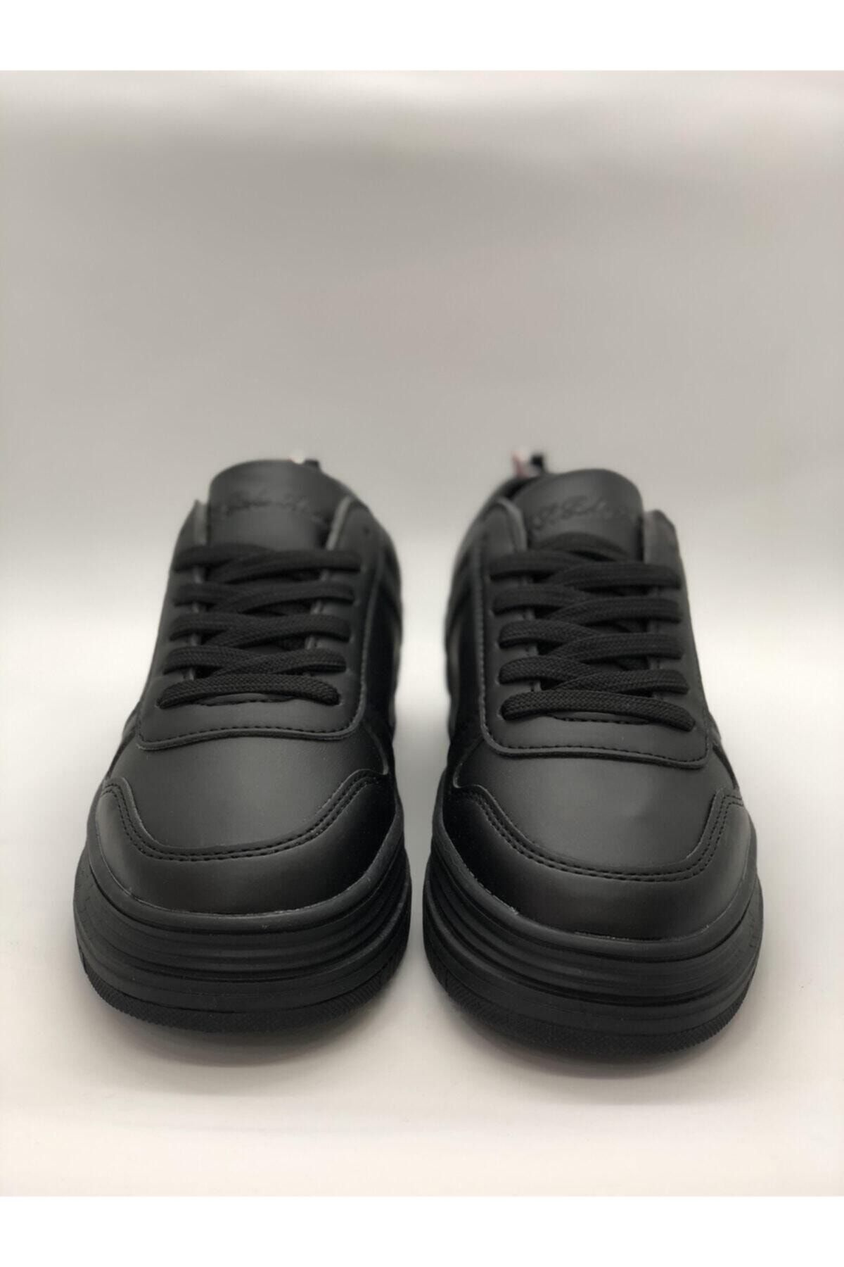 اسنیکر مشکی زنانه کفش ورزشی سیاه اورجینال U.S. Polo Assn.