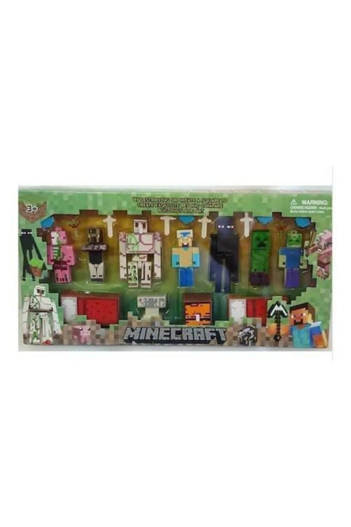 اسباب بازی های فیگور دیگر ست MINECRAFT 21 تکه Kids