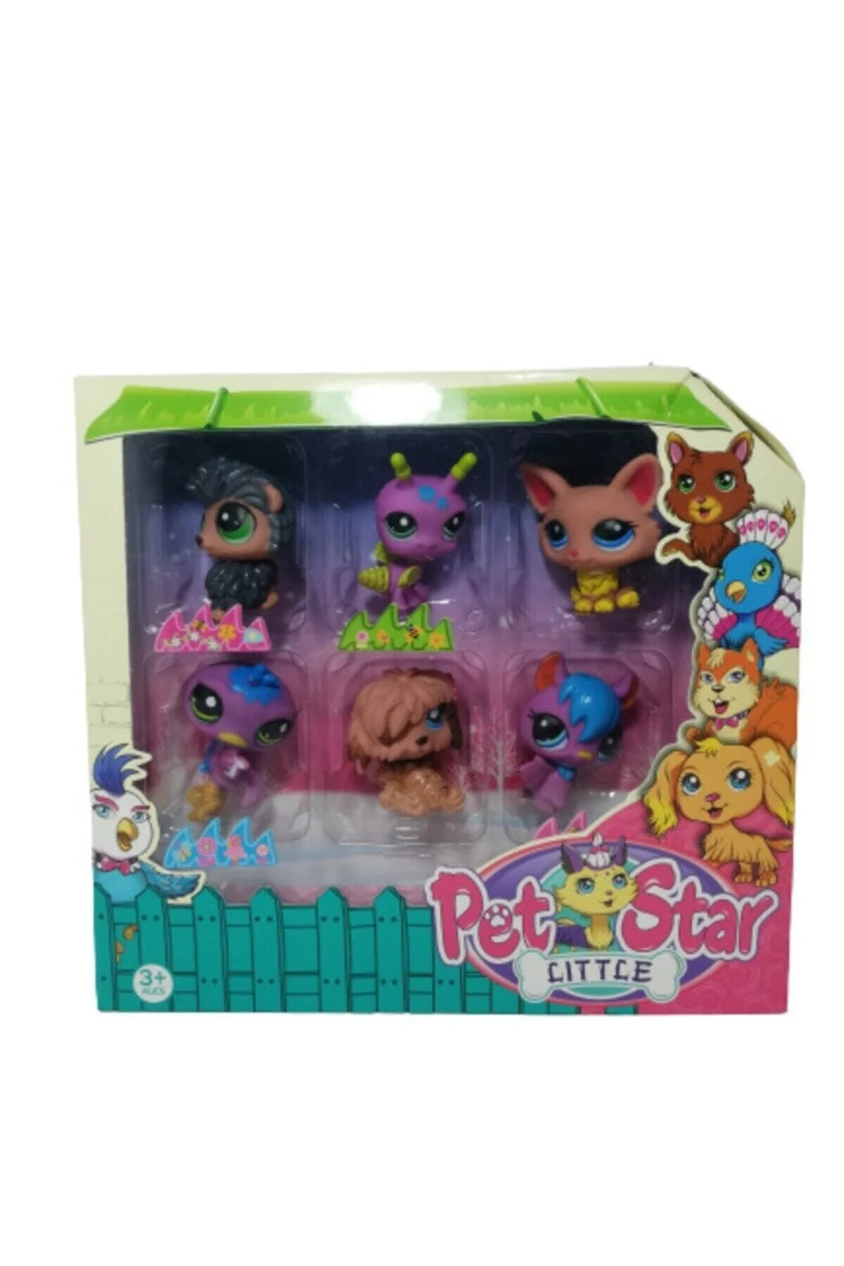اسباب بازی های فیگور دیگر 6 100% کیفیت اورجینال Littlest Pet Shop