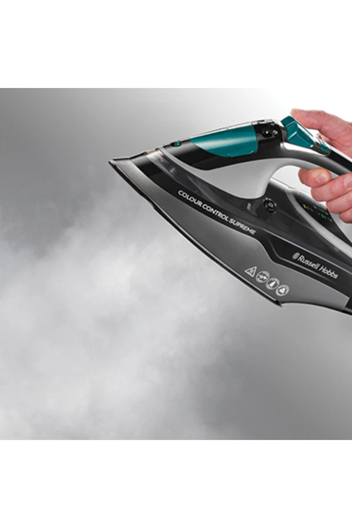 اتو بخار سبز 25400 56 کنترل رنگ عالی  Russell Hobbs