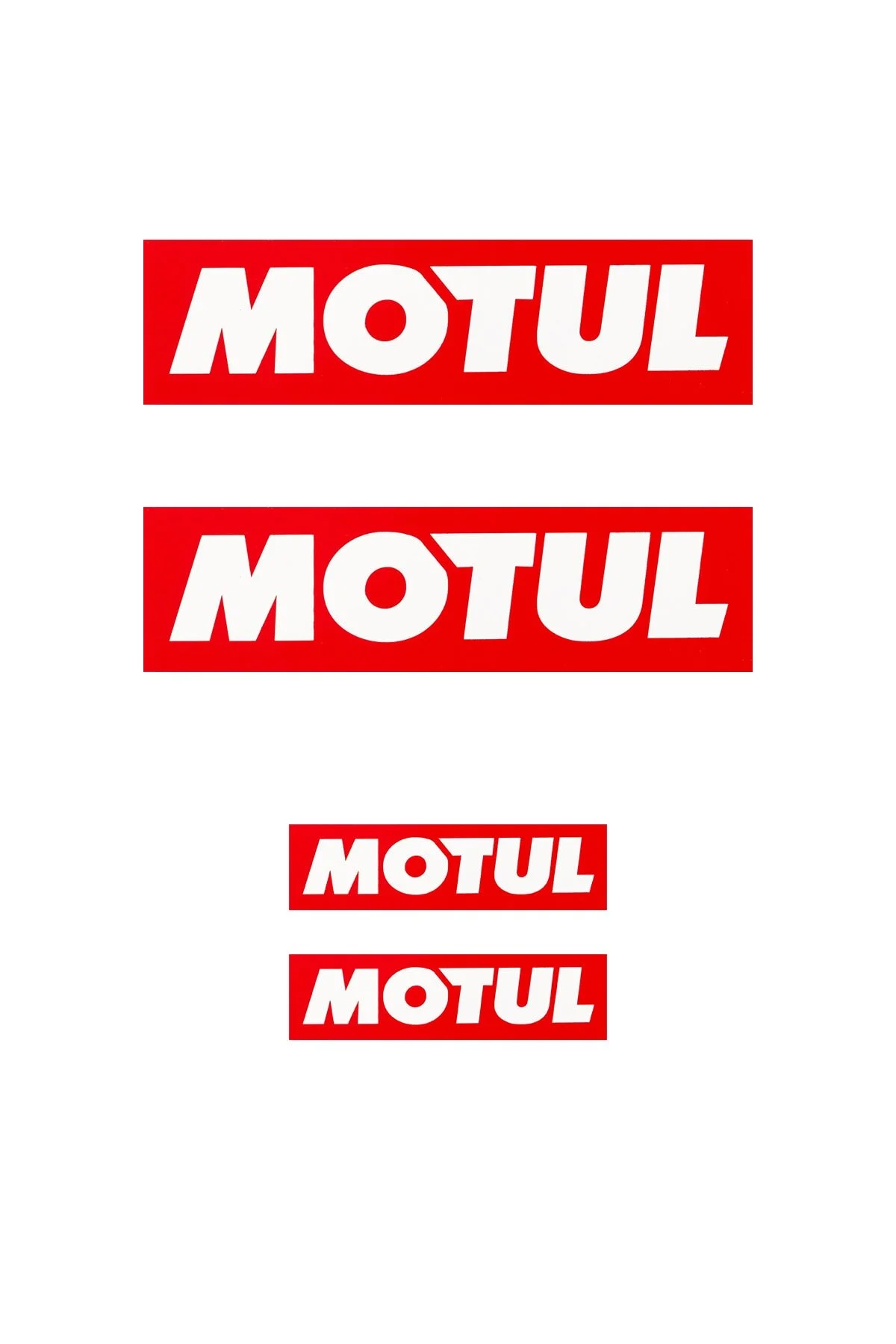 محافظ باک و برچسب لیبل استیکر روغن 4PCS موتول Motul