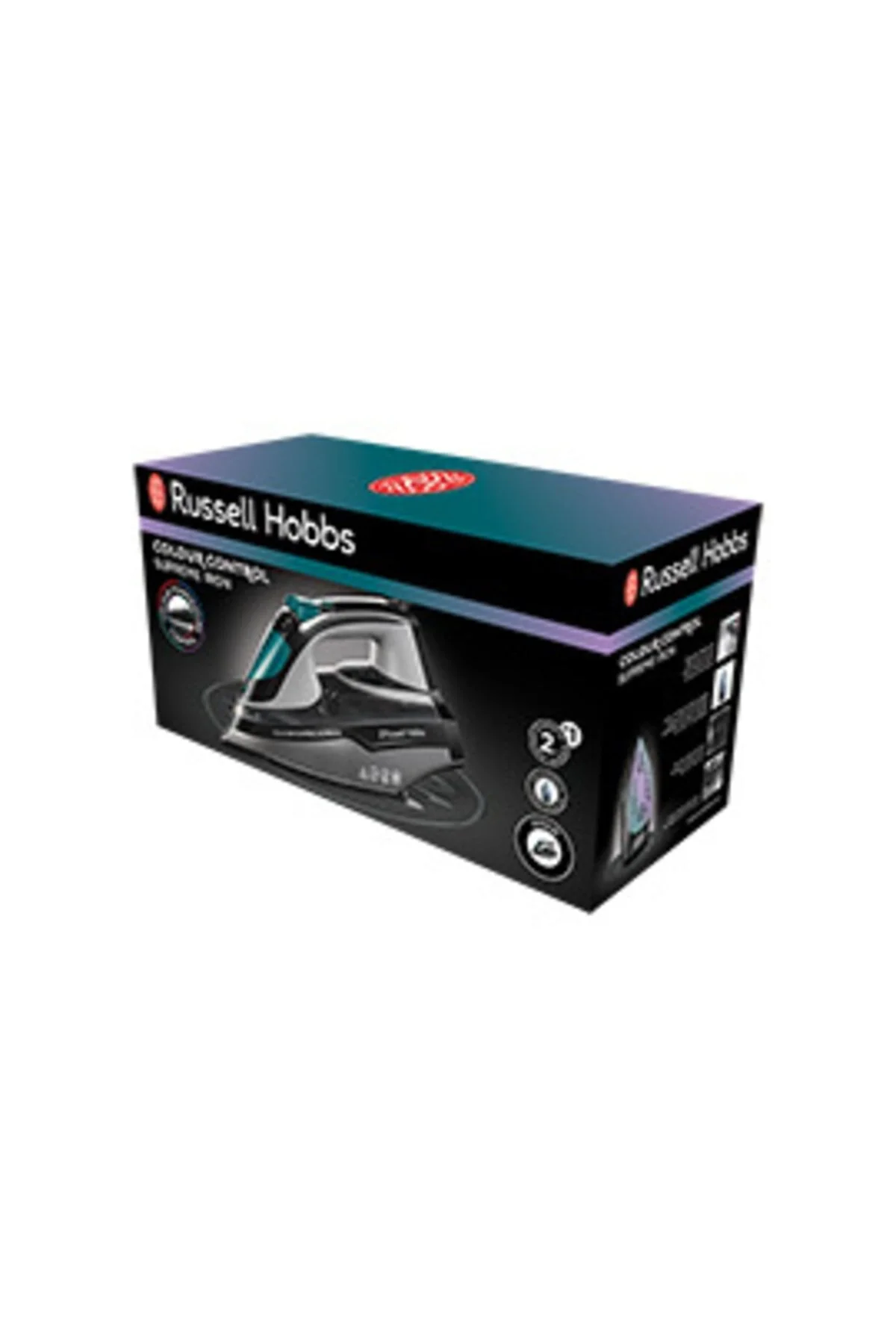 اتو بخار سبز 25400 56 کنترل رنگ عالی  Russell Hobbs