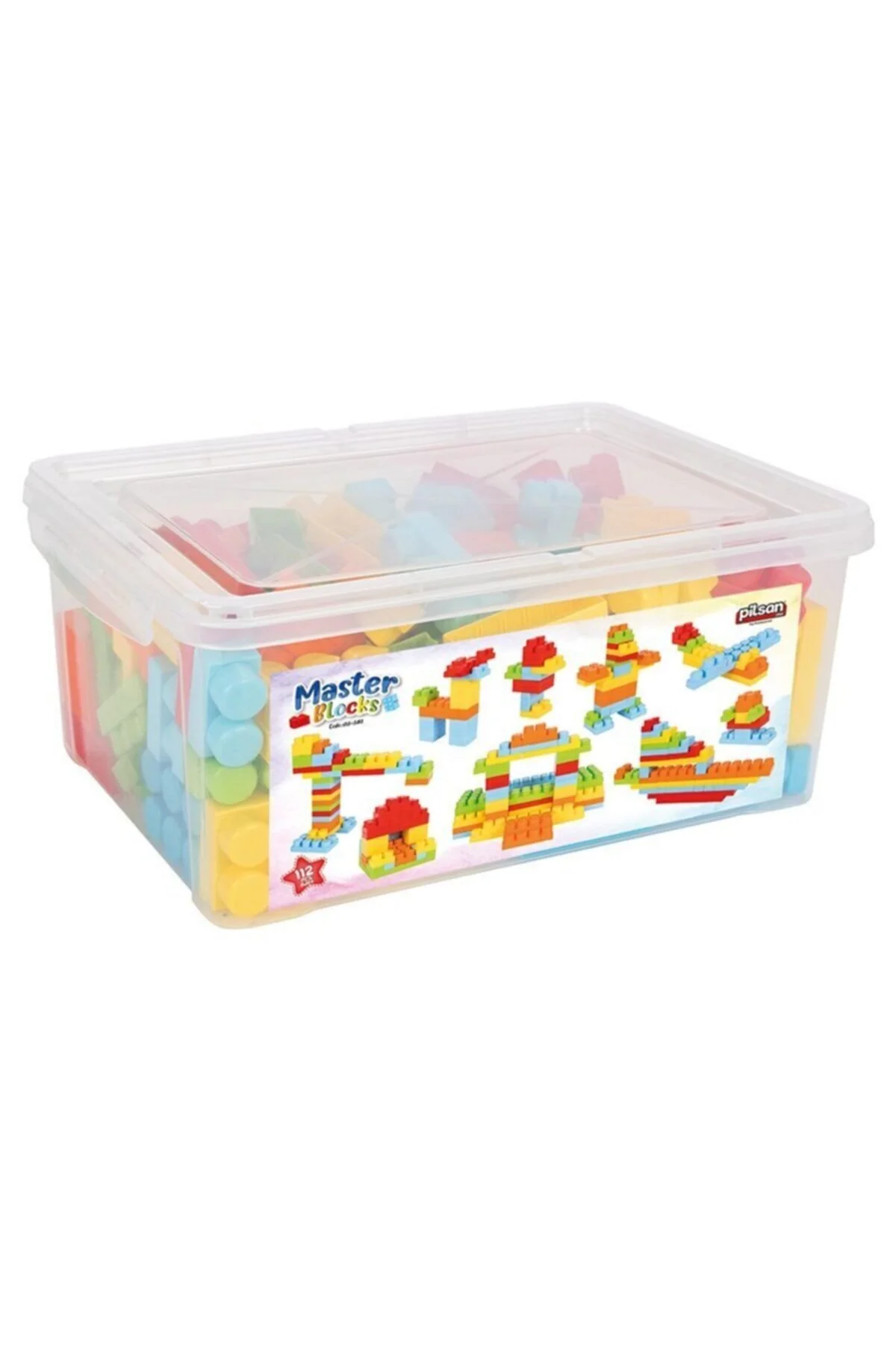 لگو و اسباب بازی های ساخت محور MASTER BLOCKS 112 PIECES از ترکیه PİLSAN