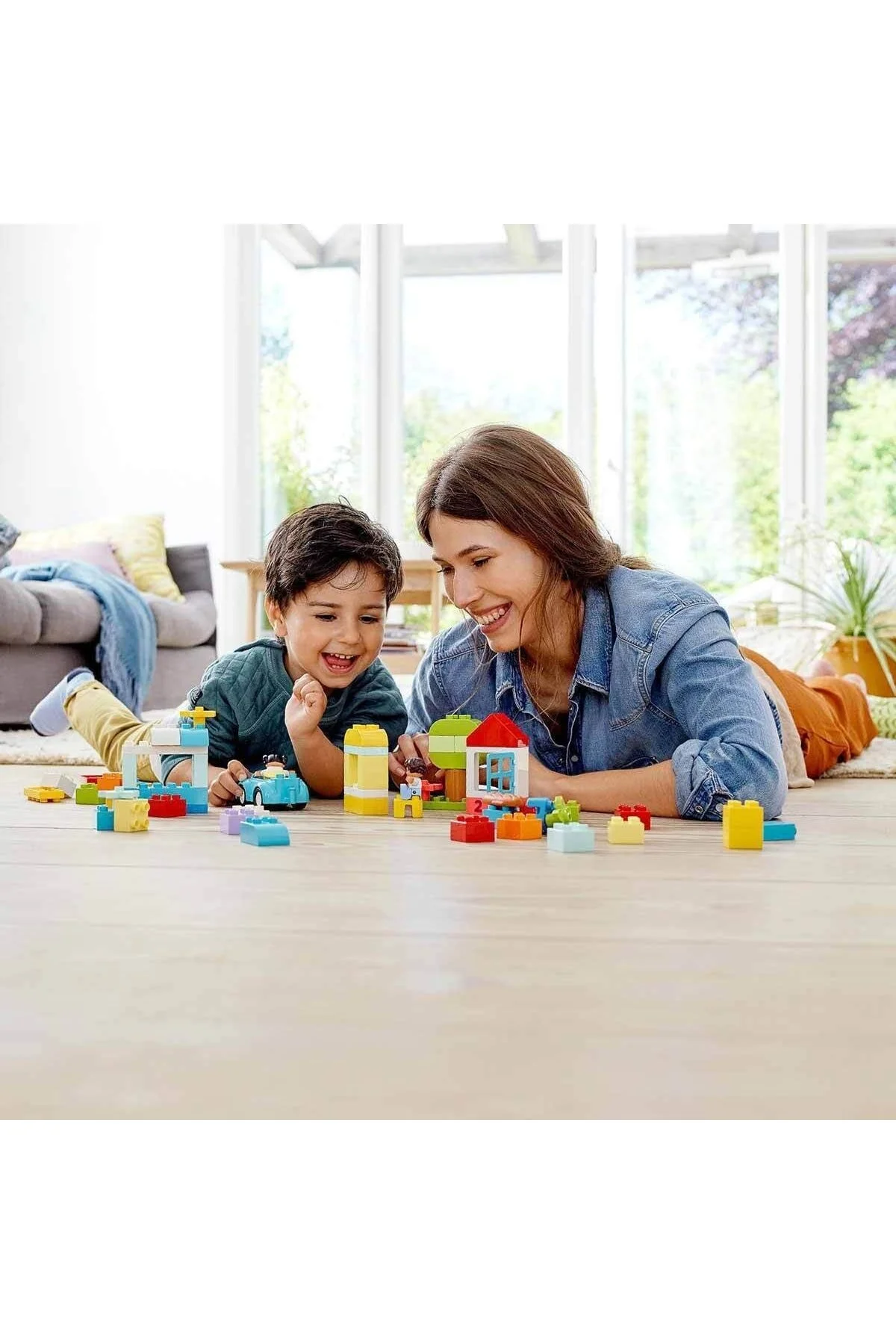 ست علمی اسباب بازی جعبه آجر کلاسیک DUPLO 10913 اورجینال LEGO