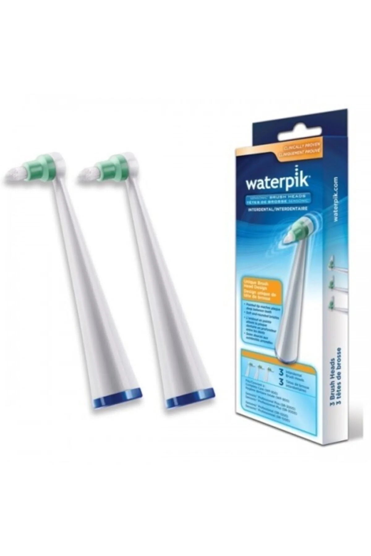 سری یدک مسواک دندان برس رابط اورجینال Waterpik