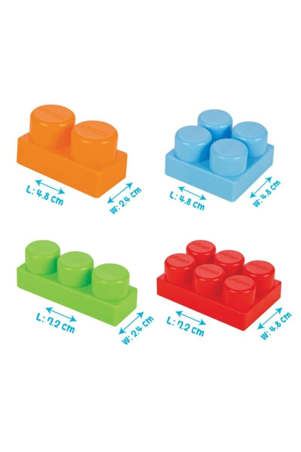 لگو و اسباب بازی های ساخت محور MASTER BLOCKS 112 PIECES از ترکیه PİLSAN