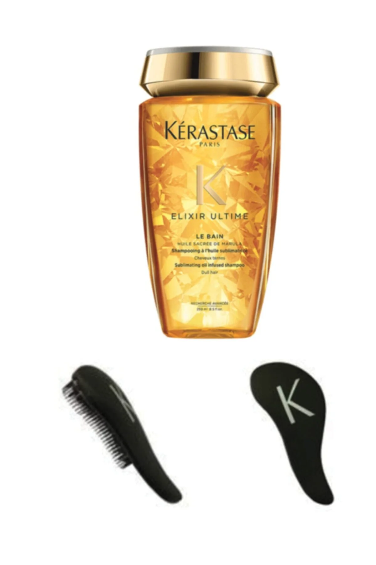شامپوی خشک الکسیر اولتیمیت ل بن به همراه یک عدد شانه کراستاس Kerastase