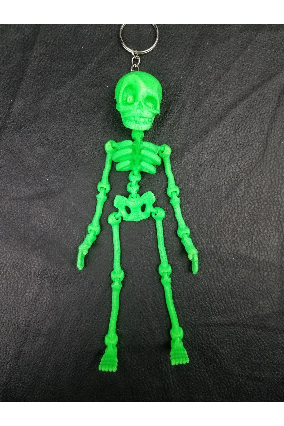 جلیقه کلید زینت آینه عقب اسکلت سبز پسته ای cenfa3d