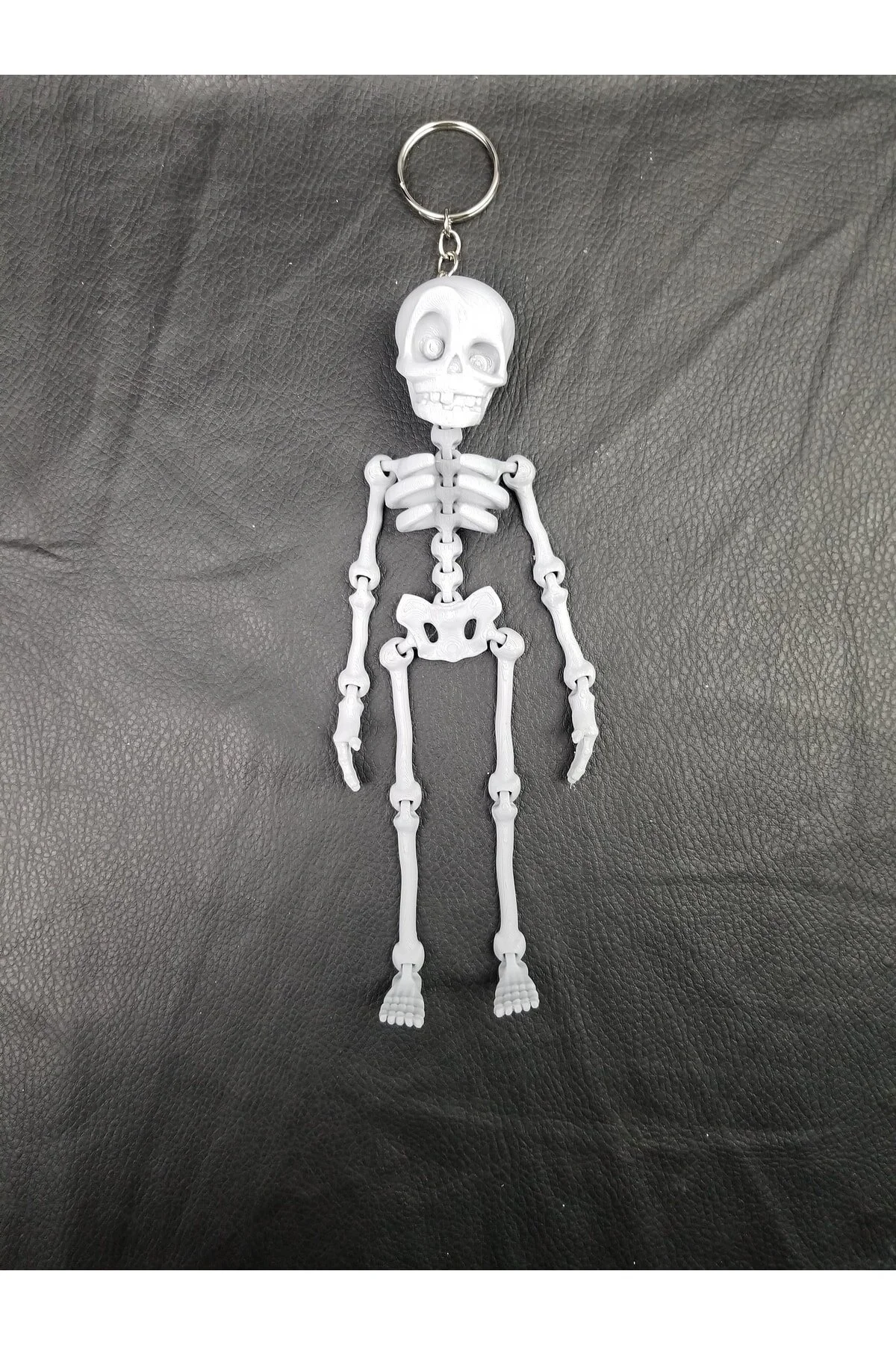 جلیقه کلید آینه اسکلت زینتی خاکستری اورجینال cenfa3d