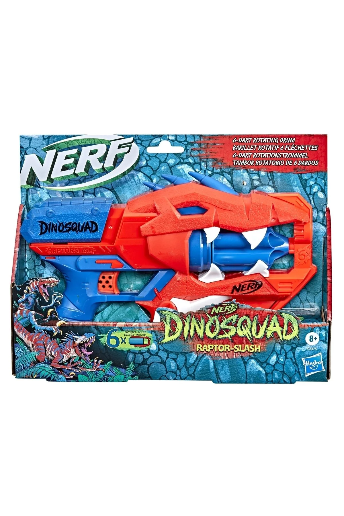 تفنگ های اسباب بازی و آب DINOSQUAD RAPTOR SLASH F2475 نرف اورجینال Nerf