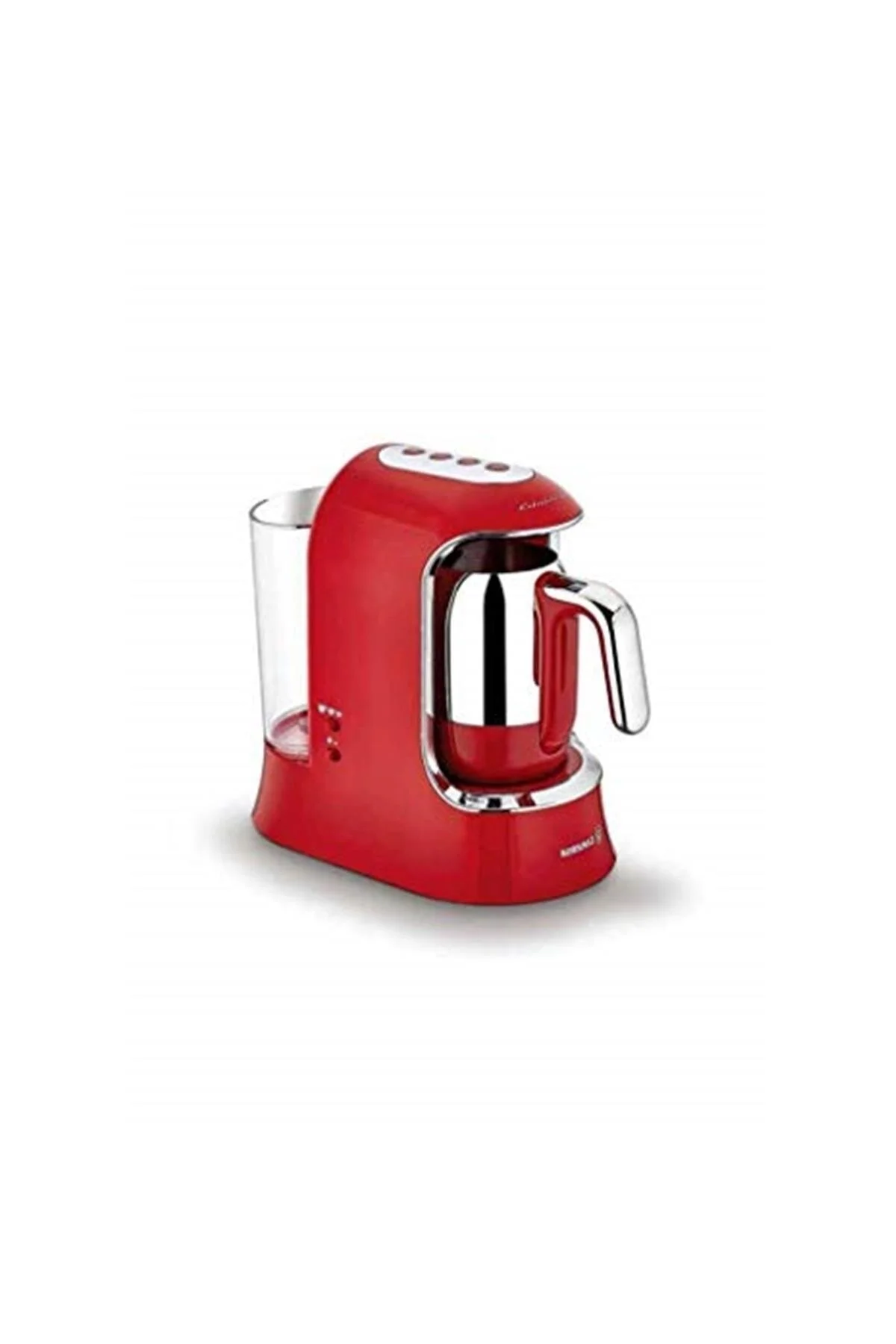 قهوه ساز فیلتری A862 KAHVEKOLIK AQUA MACHINE RED CHROME KORKMAZ