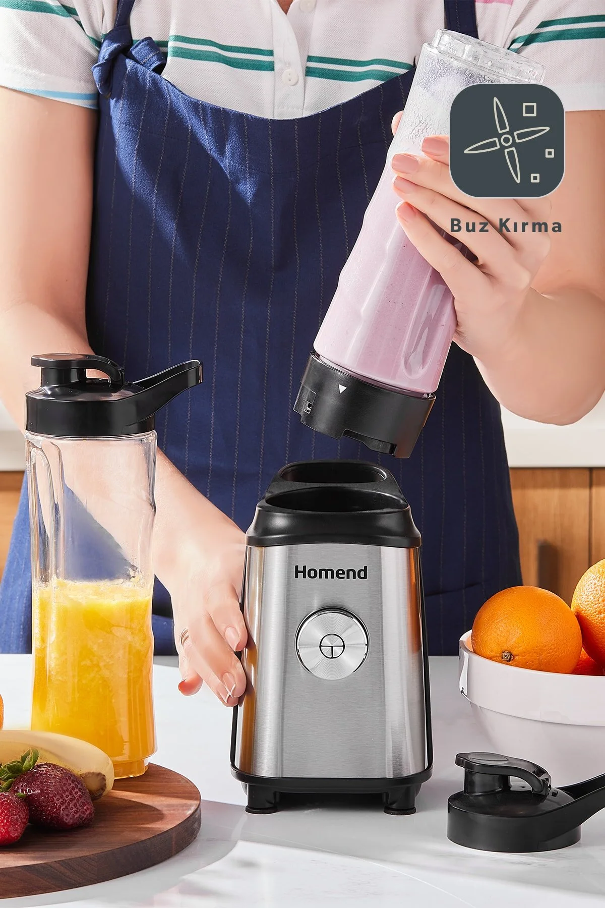 مخلوط کن شخصی مجموعه بلندر MIXFRESH 7010H اورجینال HOMEND