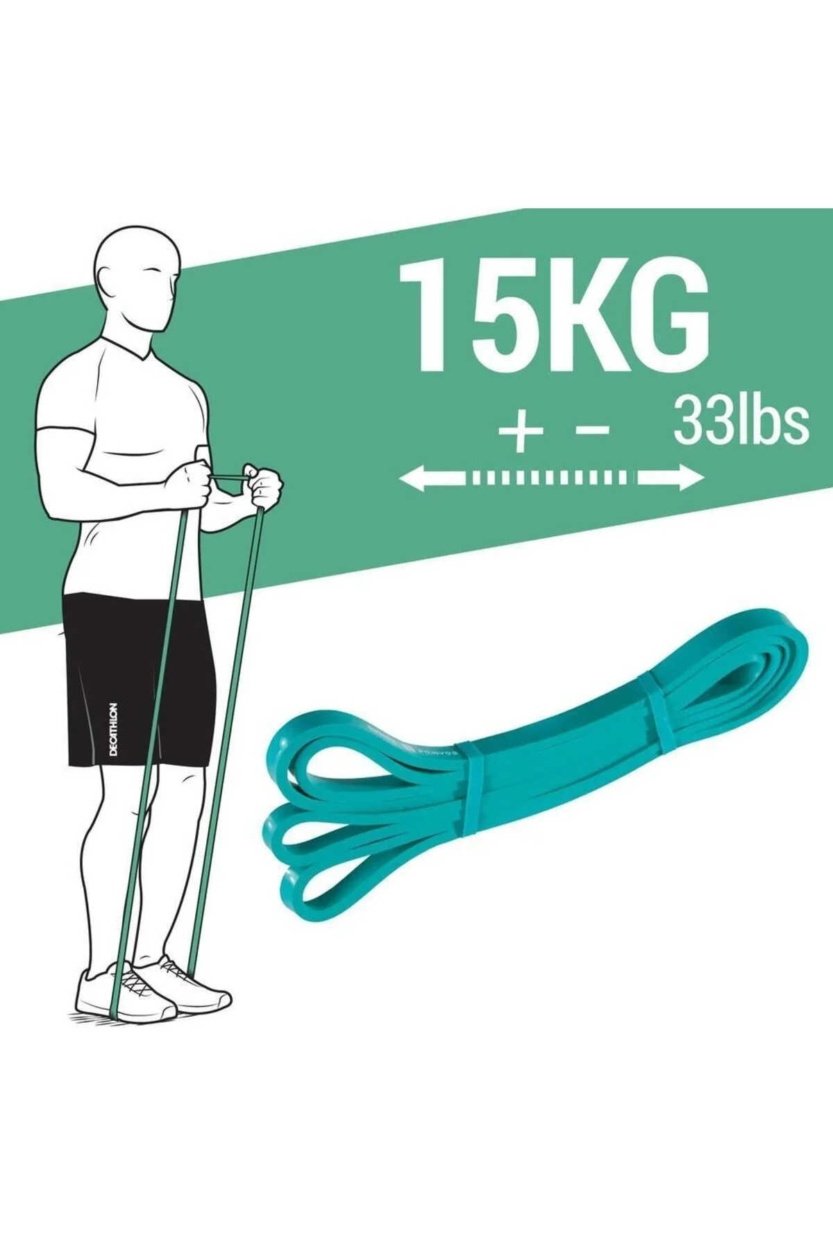 کش مقاومتی نوار مقاومت CORENGTH | گروه آموزشی دکتلون Decathlon
